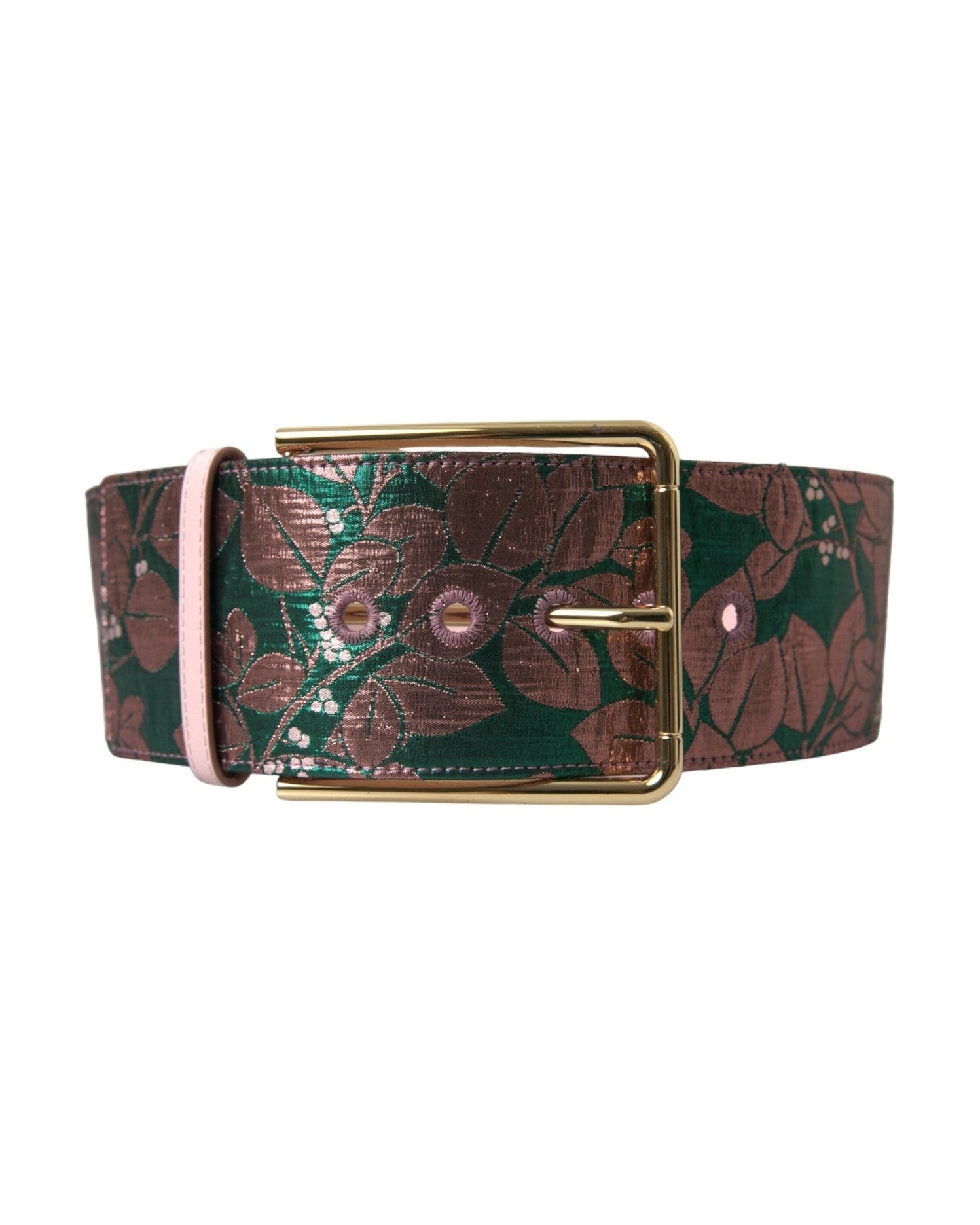 Dolce & Gabbana High-Waist Statement Multicolor Belt Glam Steals