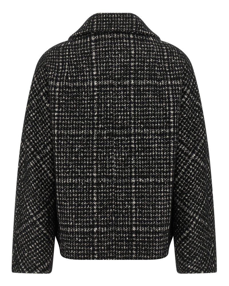 Dolce & Gabbana Houndstooth Coat Glam Steals