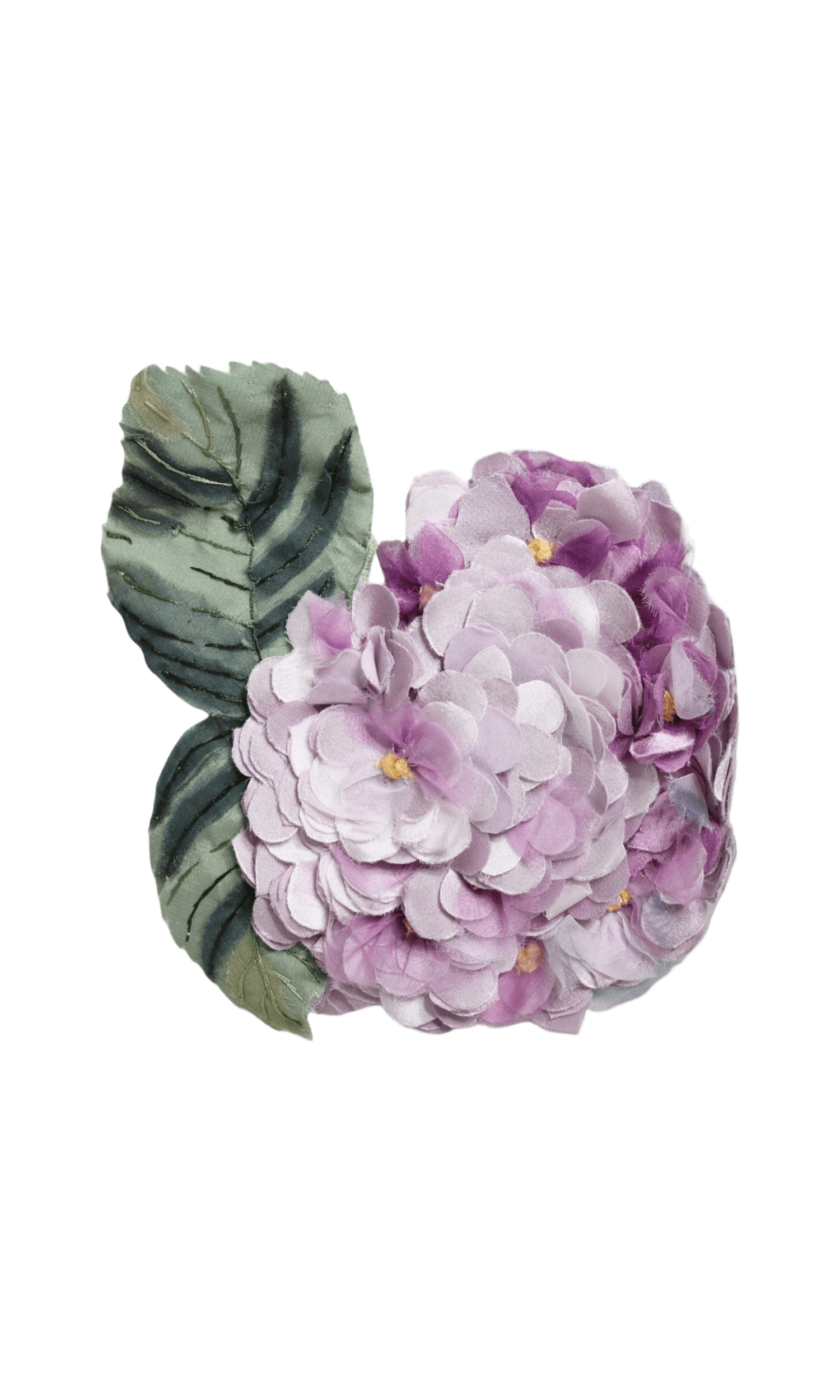 Dolce & Gabbana Hydrangea Brass Pin Multicolor Gold Brooch Glam Steals