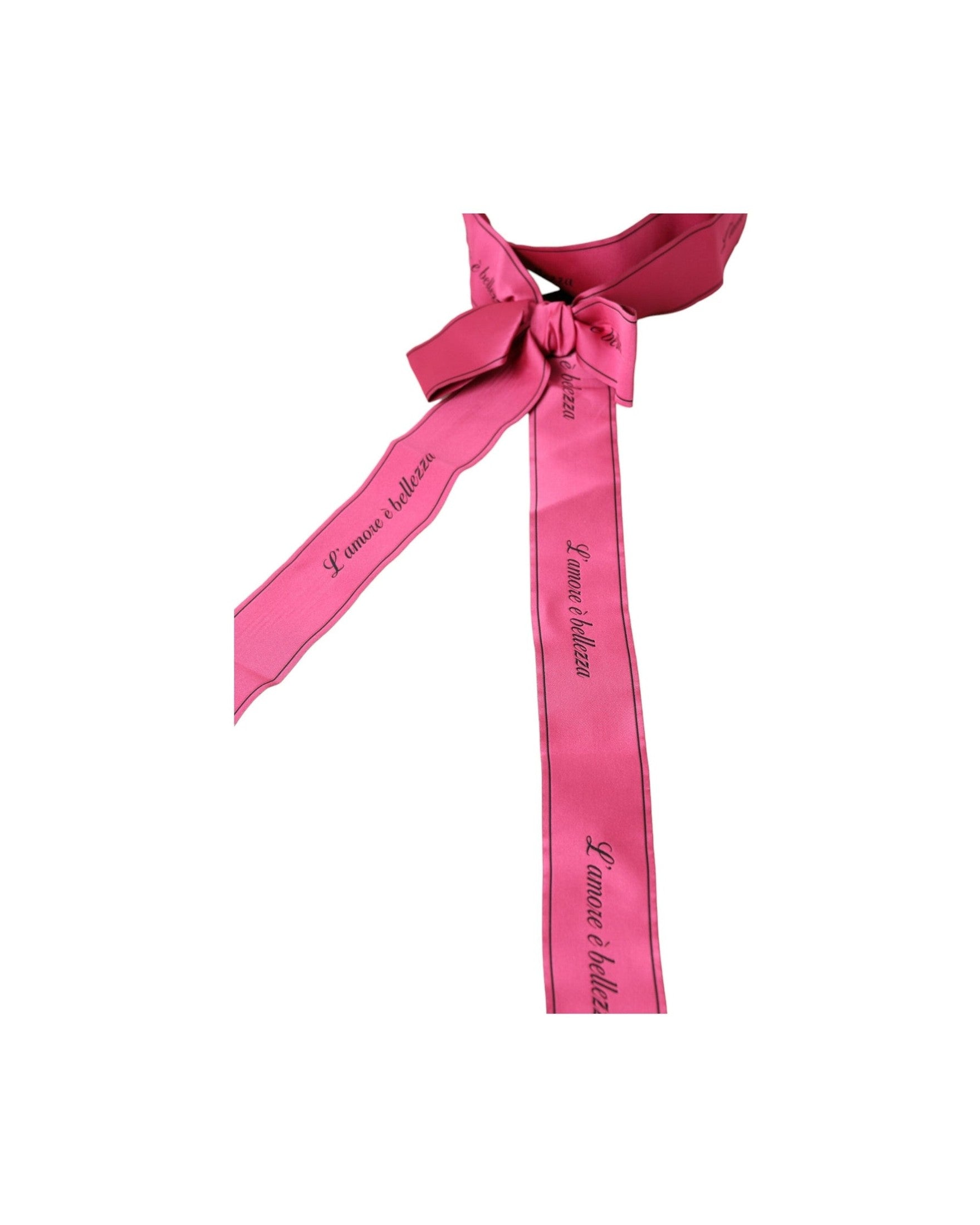 Dolce & Gabbana L'Amore E'Bellezza Waist Pink Belt Glam Steals
