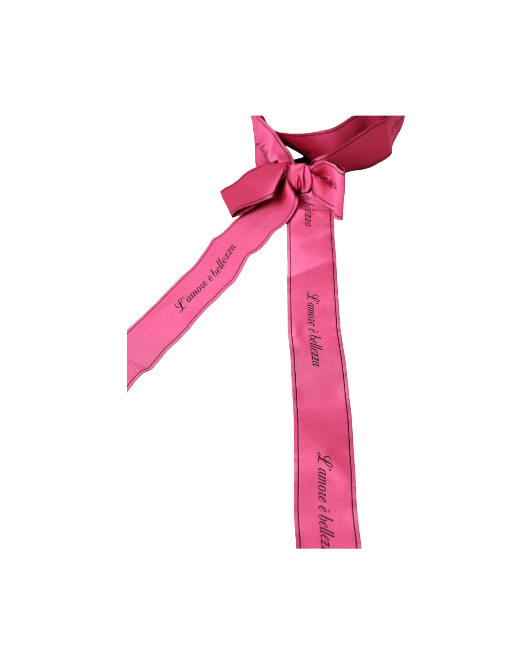 Dolce & Gabbana L'Amore E'Bellezza Waist Pink Belt Glam Steals