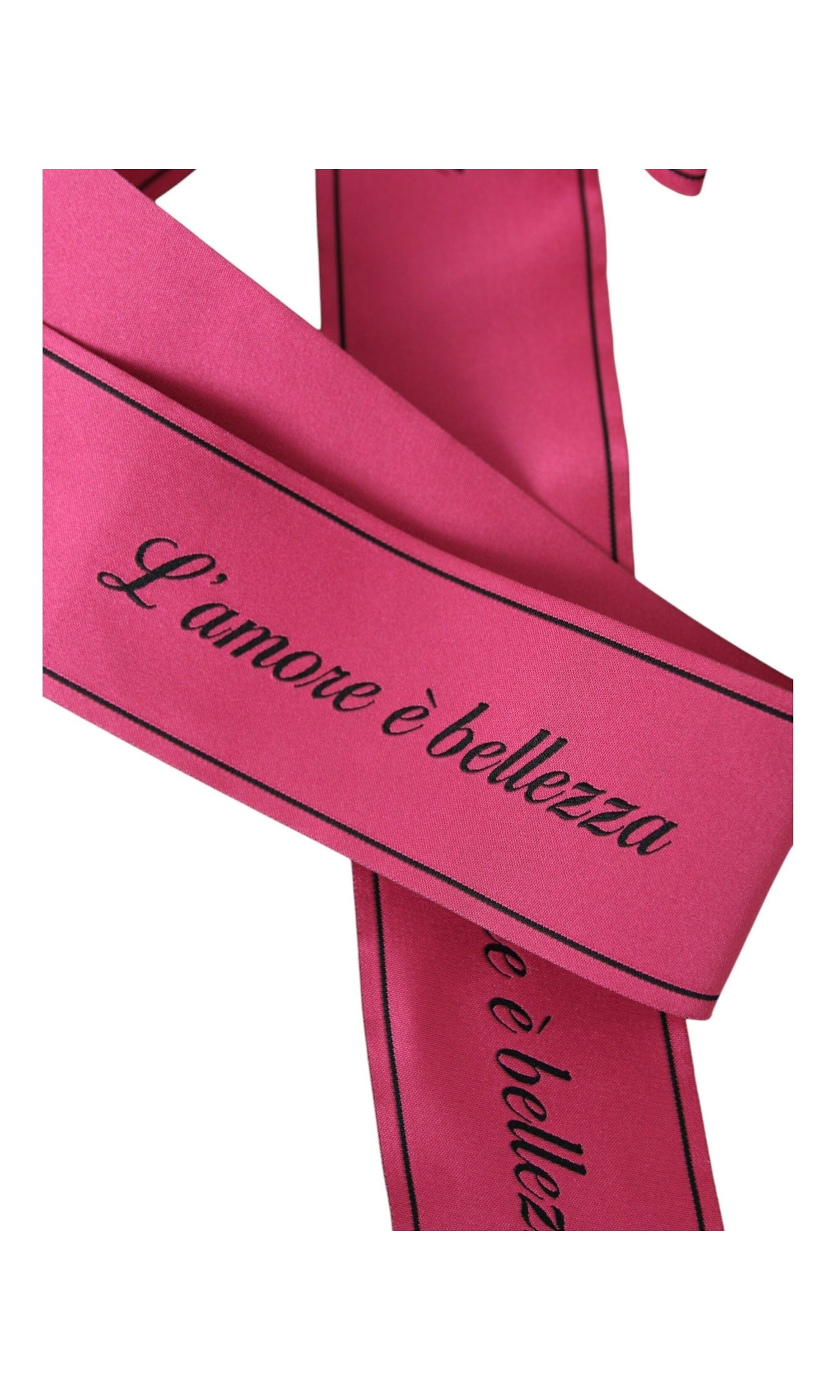 Dolce & Gabbana L'Amore E'Bellezza Waist Pink Belt Glam Steals