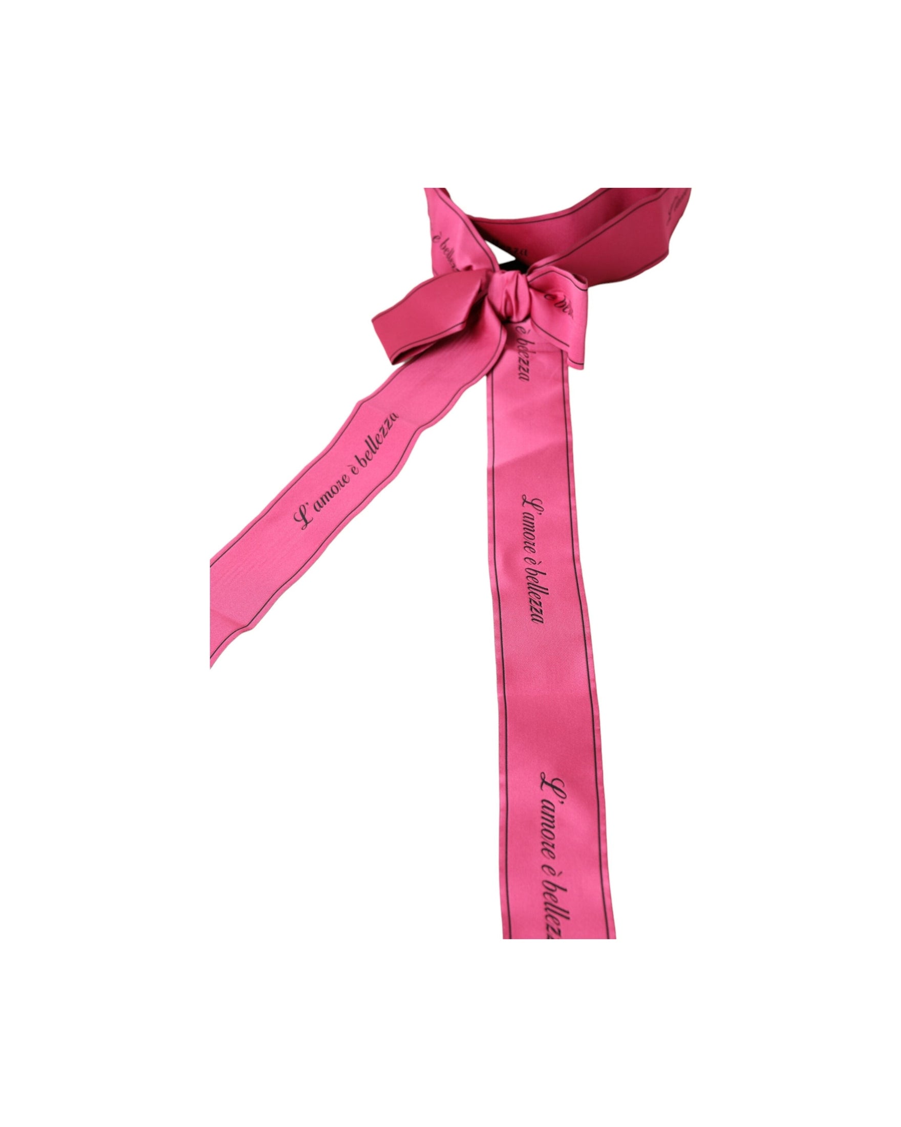 Dolce & Gabbana L'Amore E'Bellezza Waist Pink Belt Glam Steals