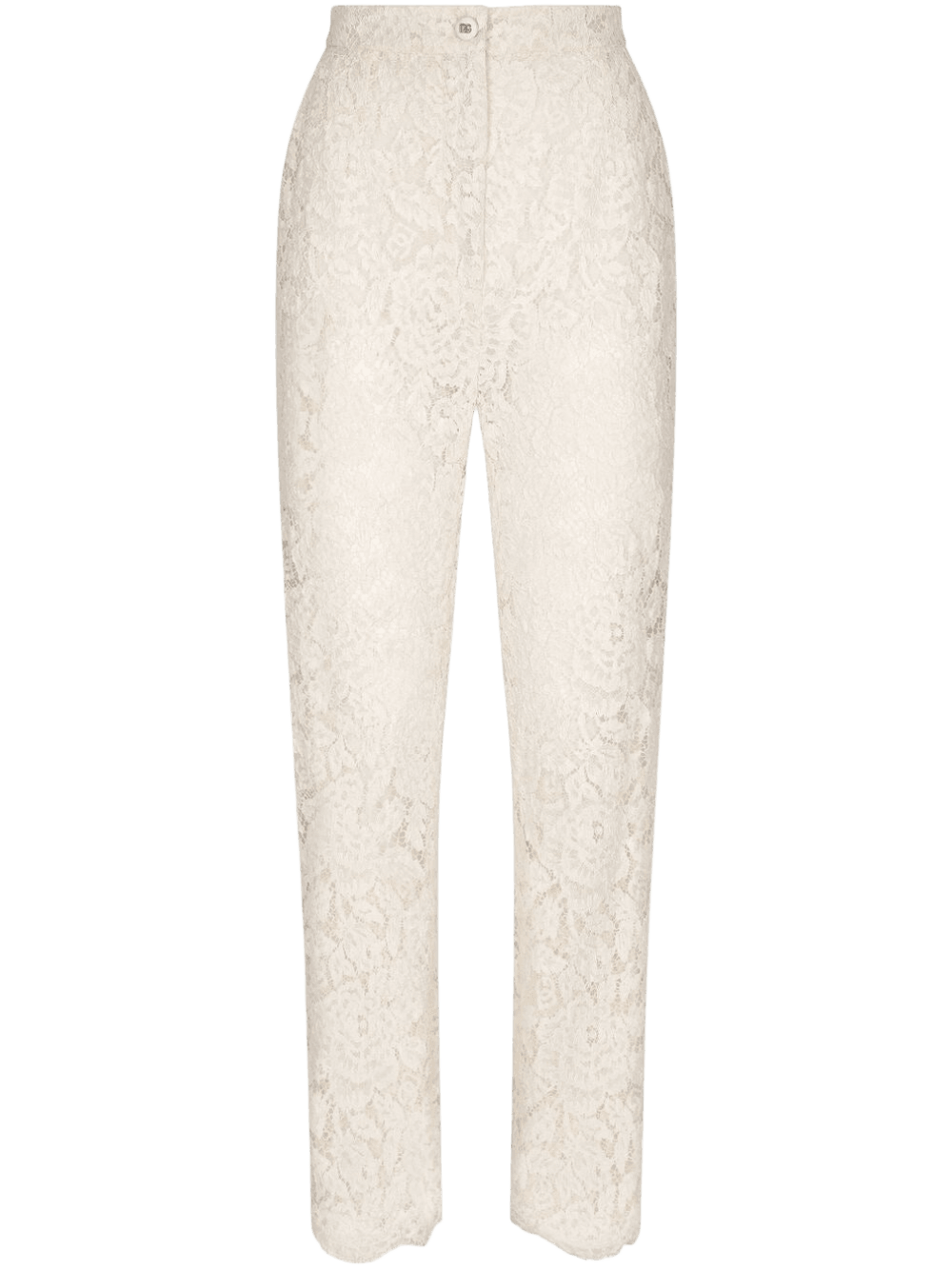 Dolce & Gabbana Lace Floral Trouser Glam Steals