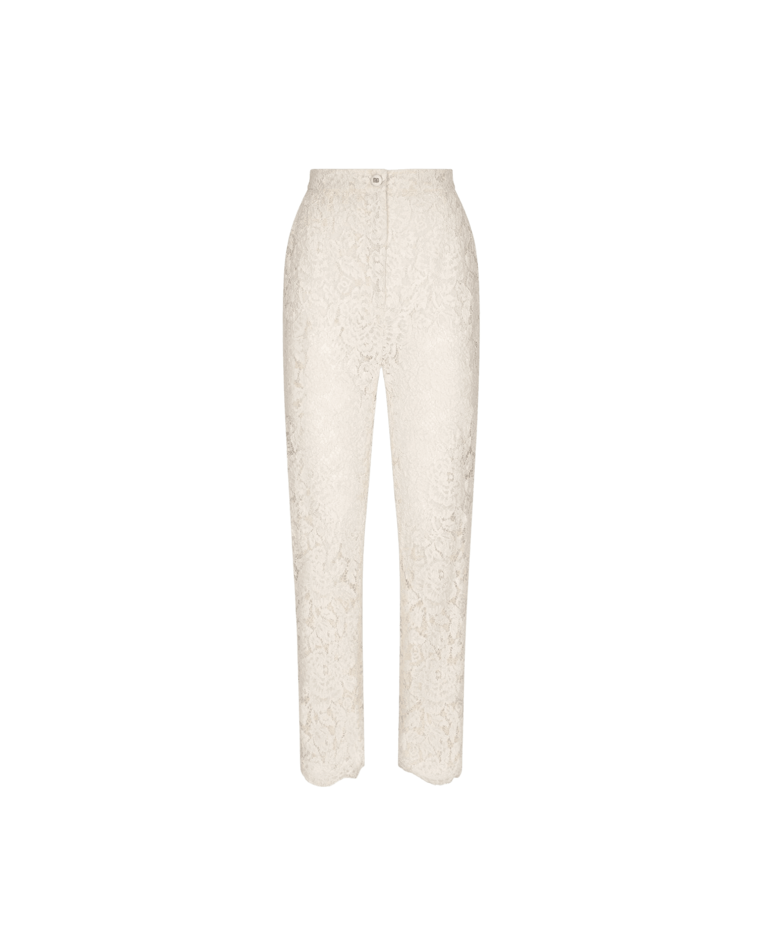 Dolce & Gabbana Lace Floral Trouser Glam Steals