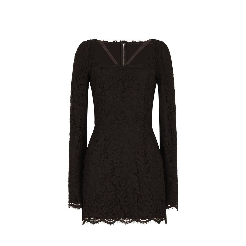 Dolce & Gabbana Lace Mini Dress Glam Steals