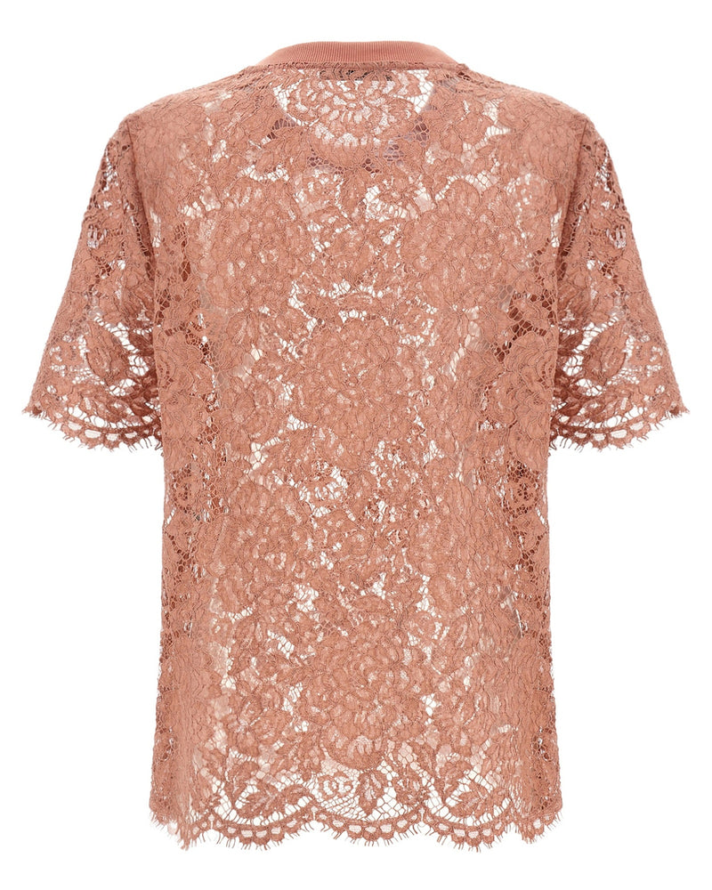Dolce & Gabbana Lace T-shirt Glam Steals