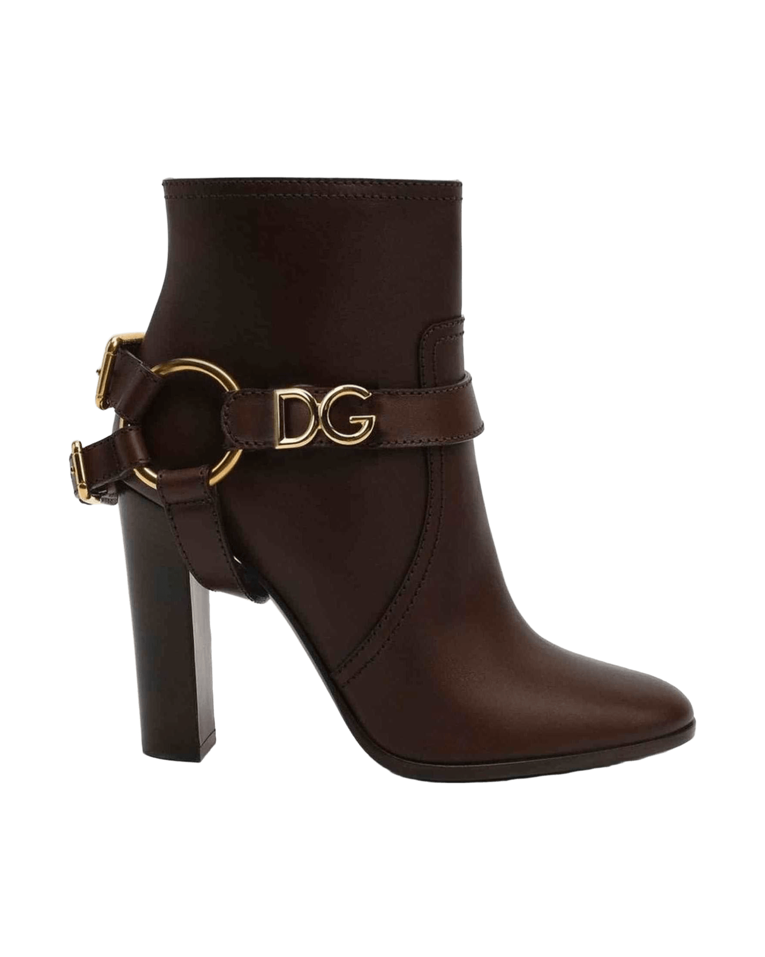 Dolce & Gabbana Leather Ankle Boots Glam Steals