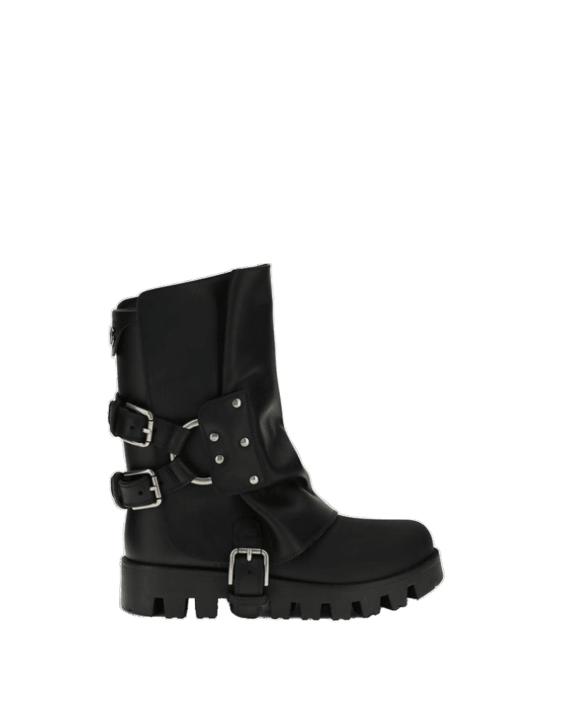 Dolce & Gabbana Leather Ankle Boots Glam Steals