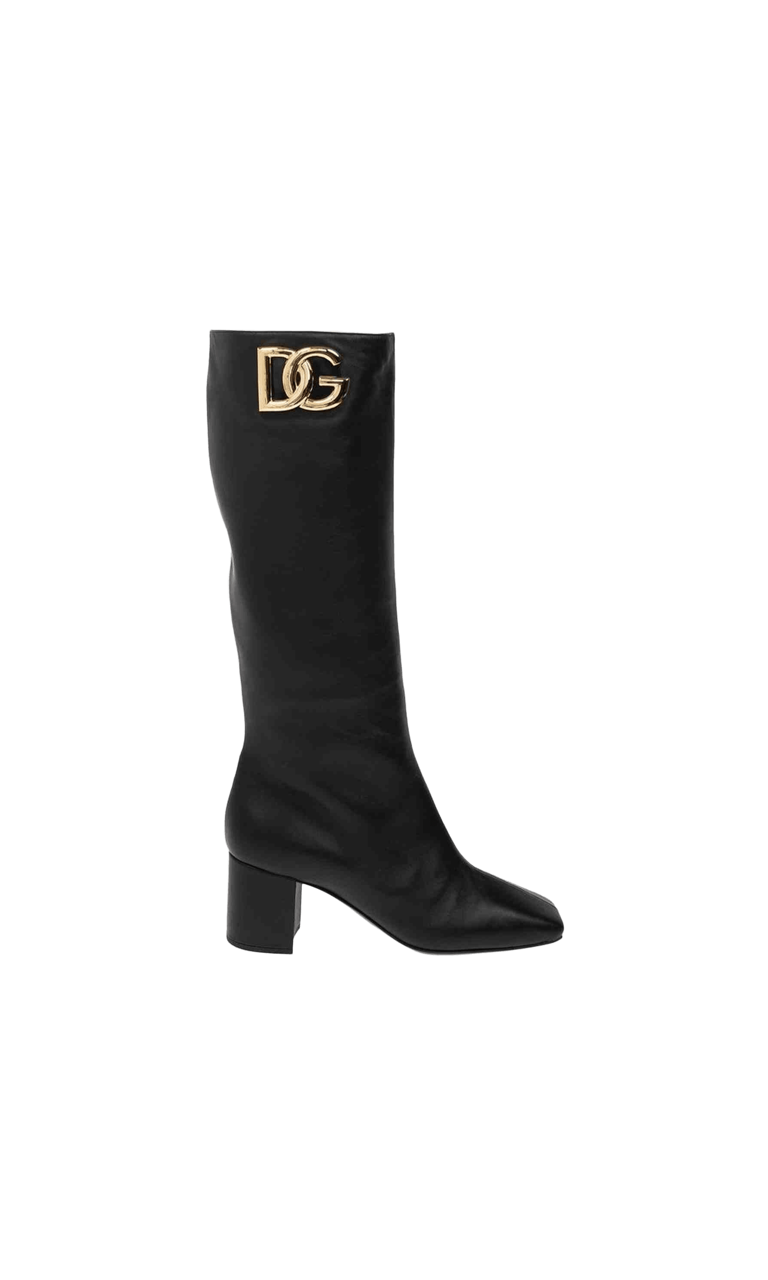 Dolce & Gabbana Leather Boots Glam Steals