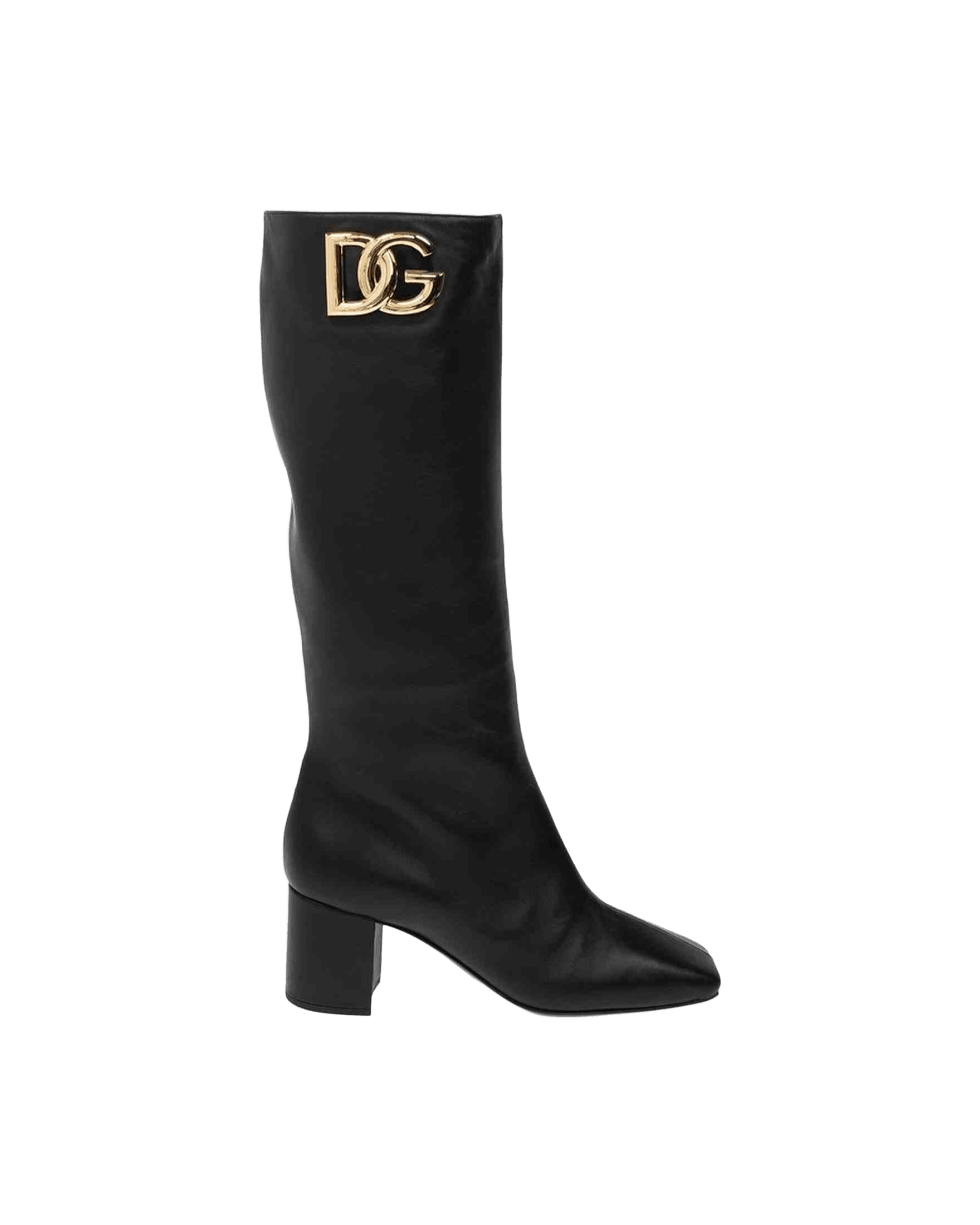Dolce & Gabbana Leather Boots Glam Steals