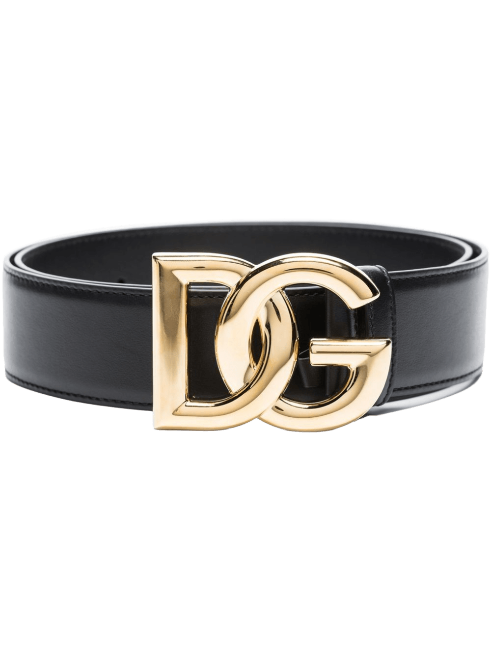 Dolce & Gabbana Leather Dg Logo Belt Glam Steals