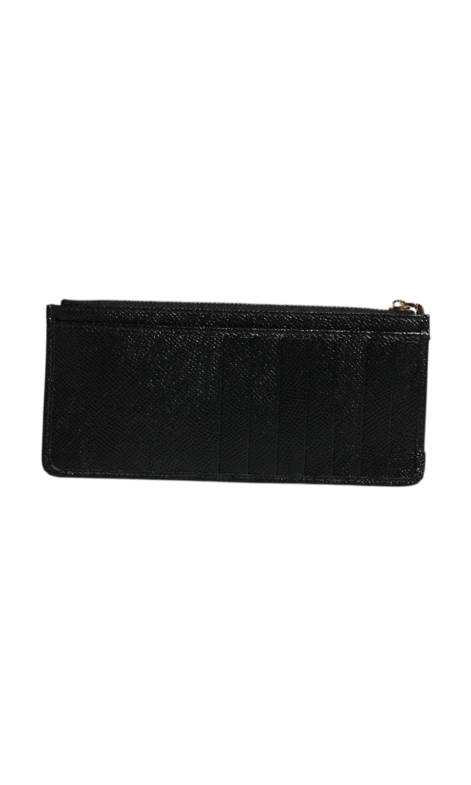 Dolce & Gabbana Leather #Dgloveslondon Cardholder Case Black Wallet Glam Steals