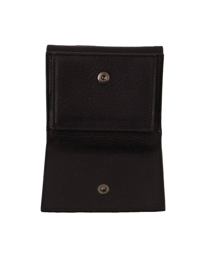 Dolce & Gabbana Leather Elegant Trifold Multi Kit Accessory Glam Steals