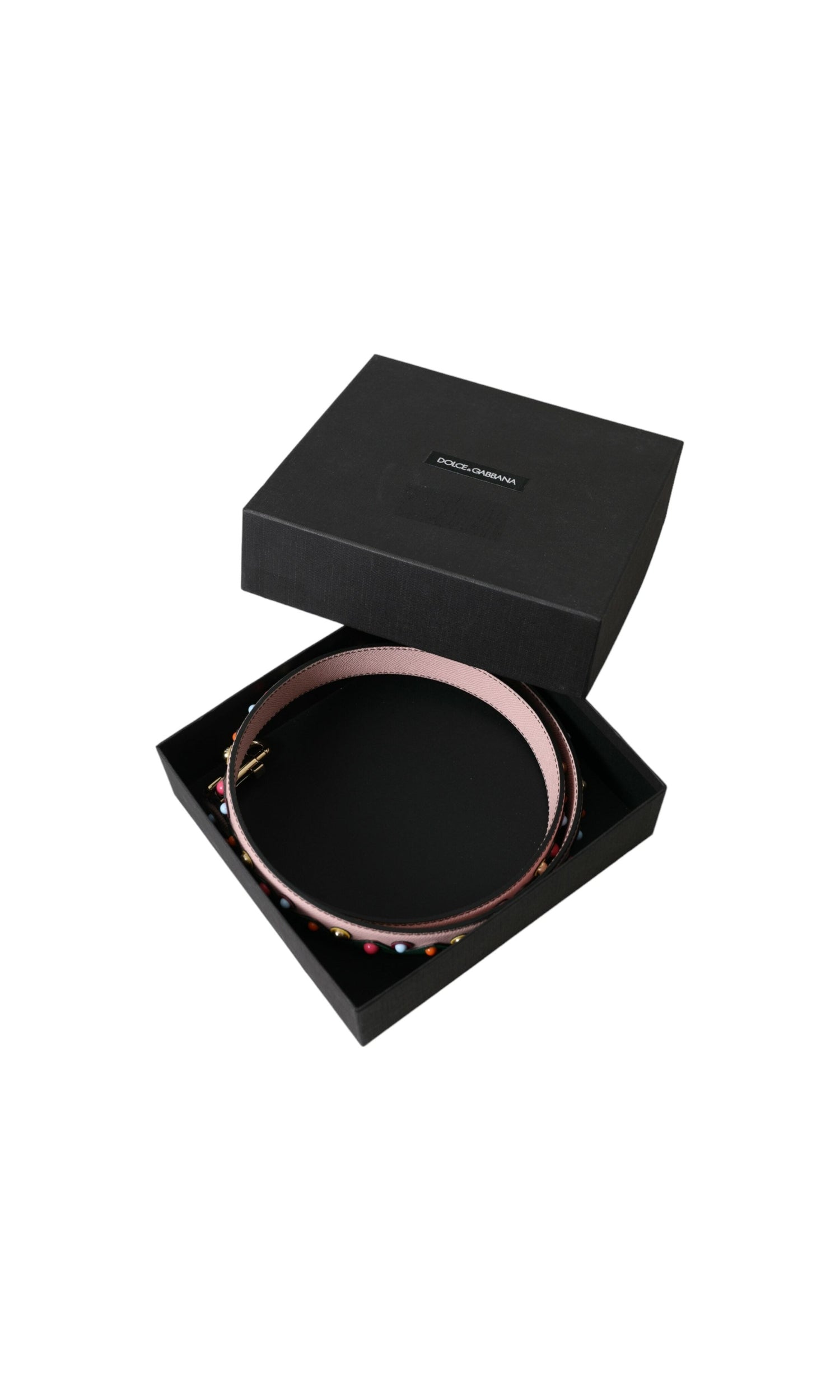 Dolce & Gabbana Leather Handbag Accessory Shoulder Pink Strap Glam Steals