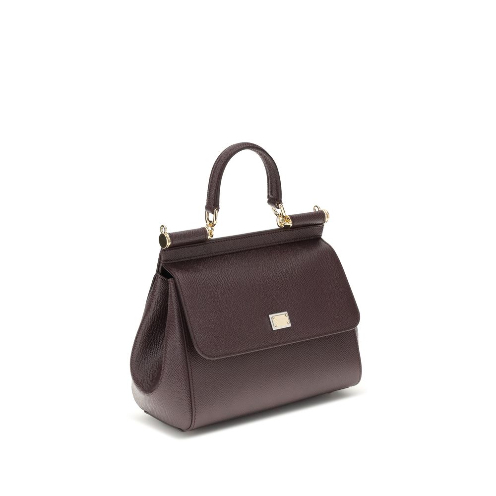 Dolce & Gabbana Leather Handbag Glam Steals
