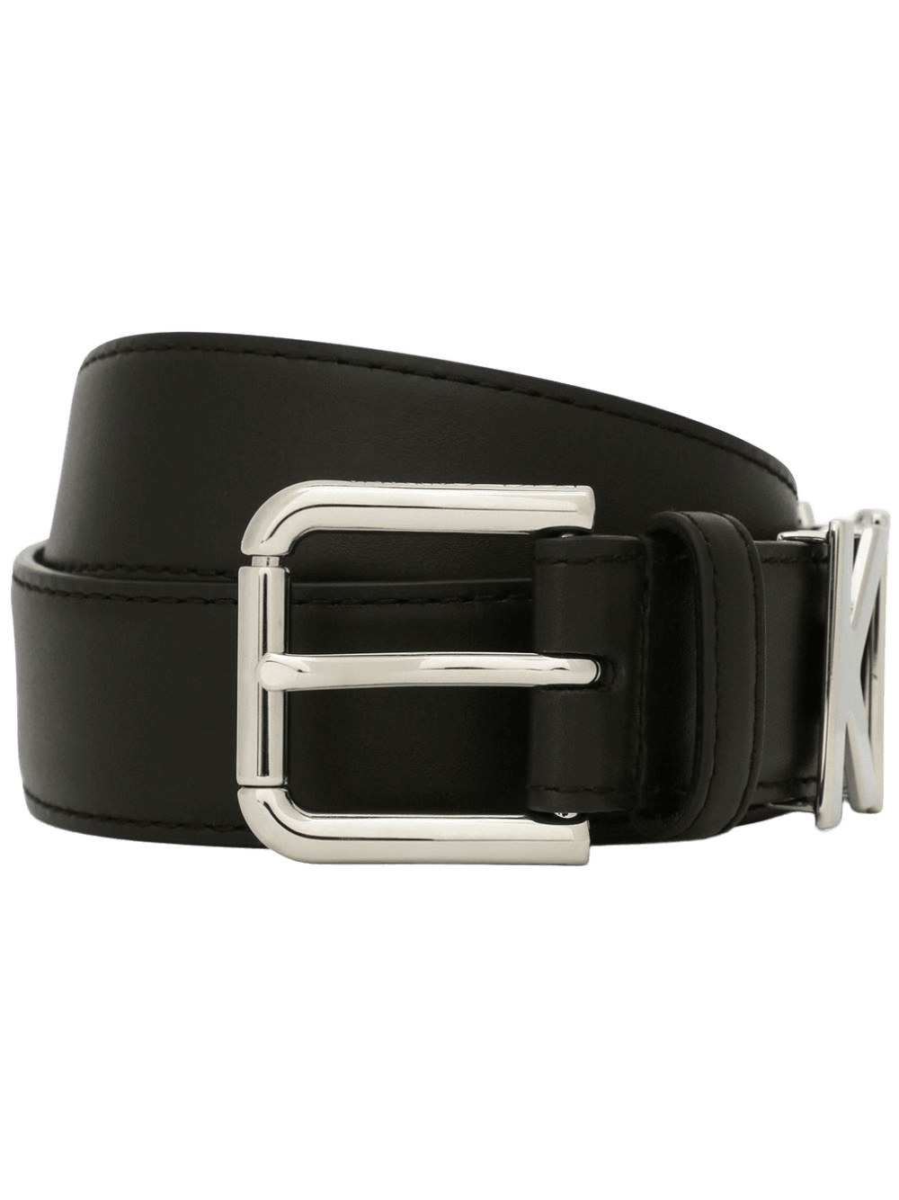 Dolce & Gabbana Leather Logo Lettering Belt Glam Steals