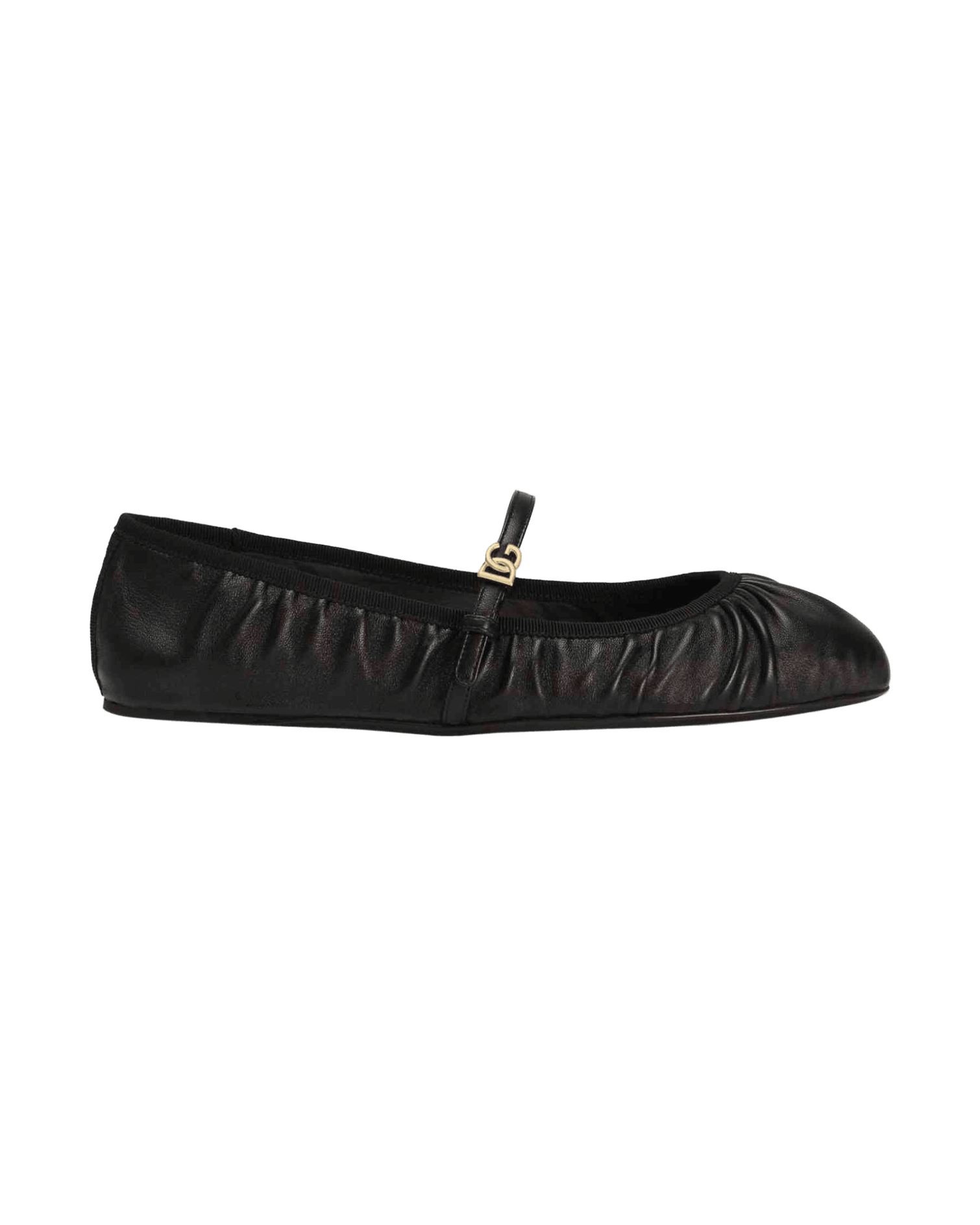 Dolce & Gabbana Leather Nappa Ballet Flats Glam Steals