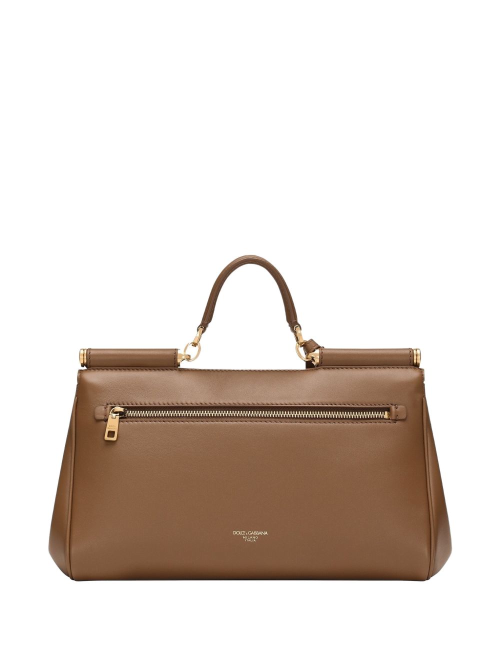 Dolce & Gabbana Leather Sicily Soft Handbag Glam Steals