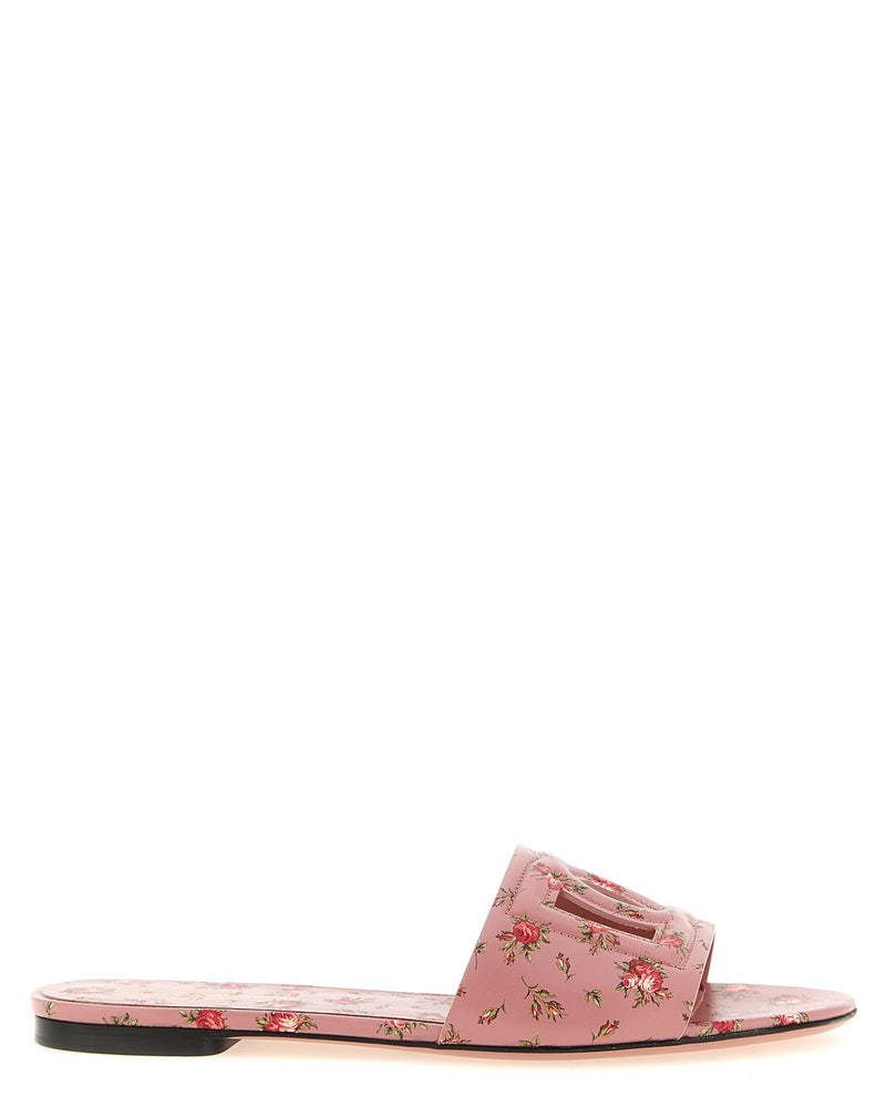 Dolce & Gabbana Leather Slides Glam Steals