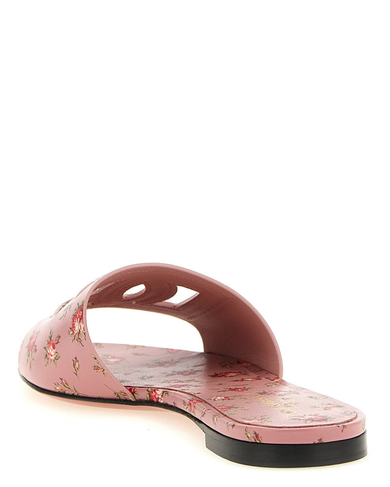 Dolce & Gabbana Leather Slides Glam Steals