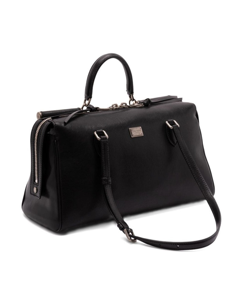Dolce & Gabbana Leather Vittoria Handbag Glam Steals
