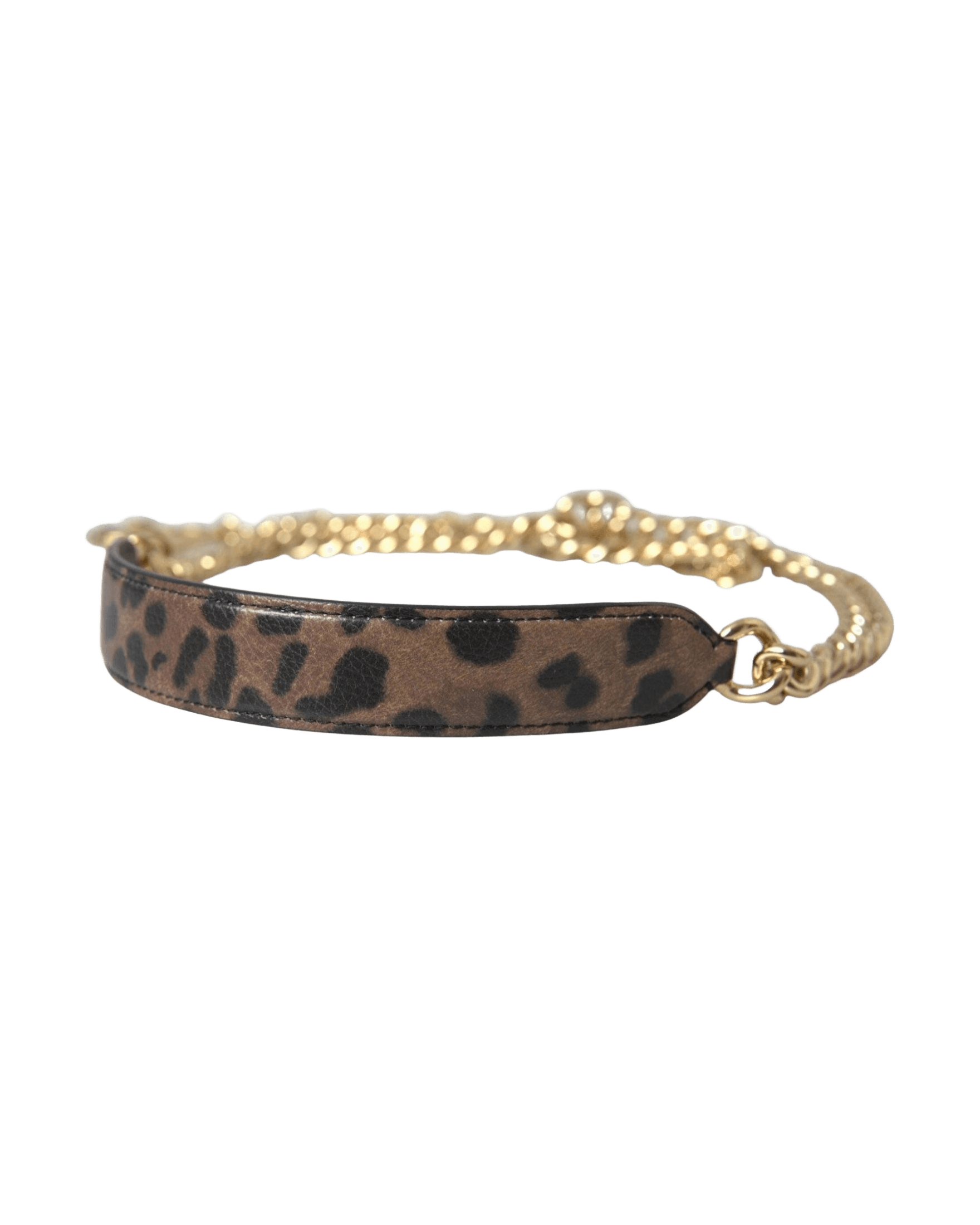 Dolce & Gabbana Leopard Handbag Accessory Shoulder Brown Strap Glam Steals