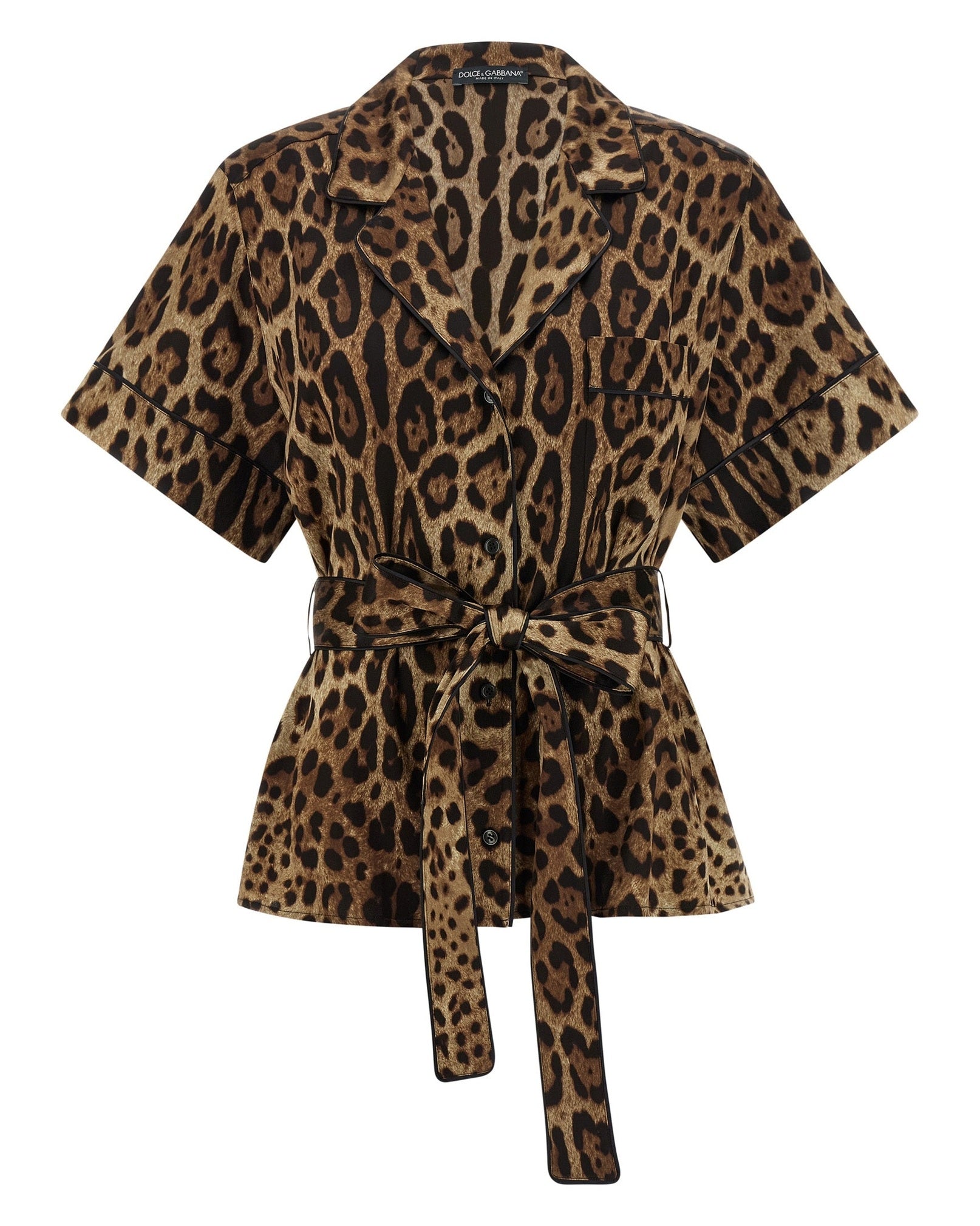 Dolce & Gabbana Leopard Shirt Glam Steals