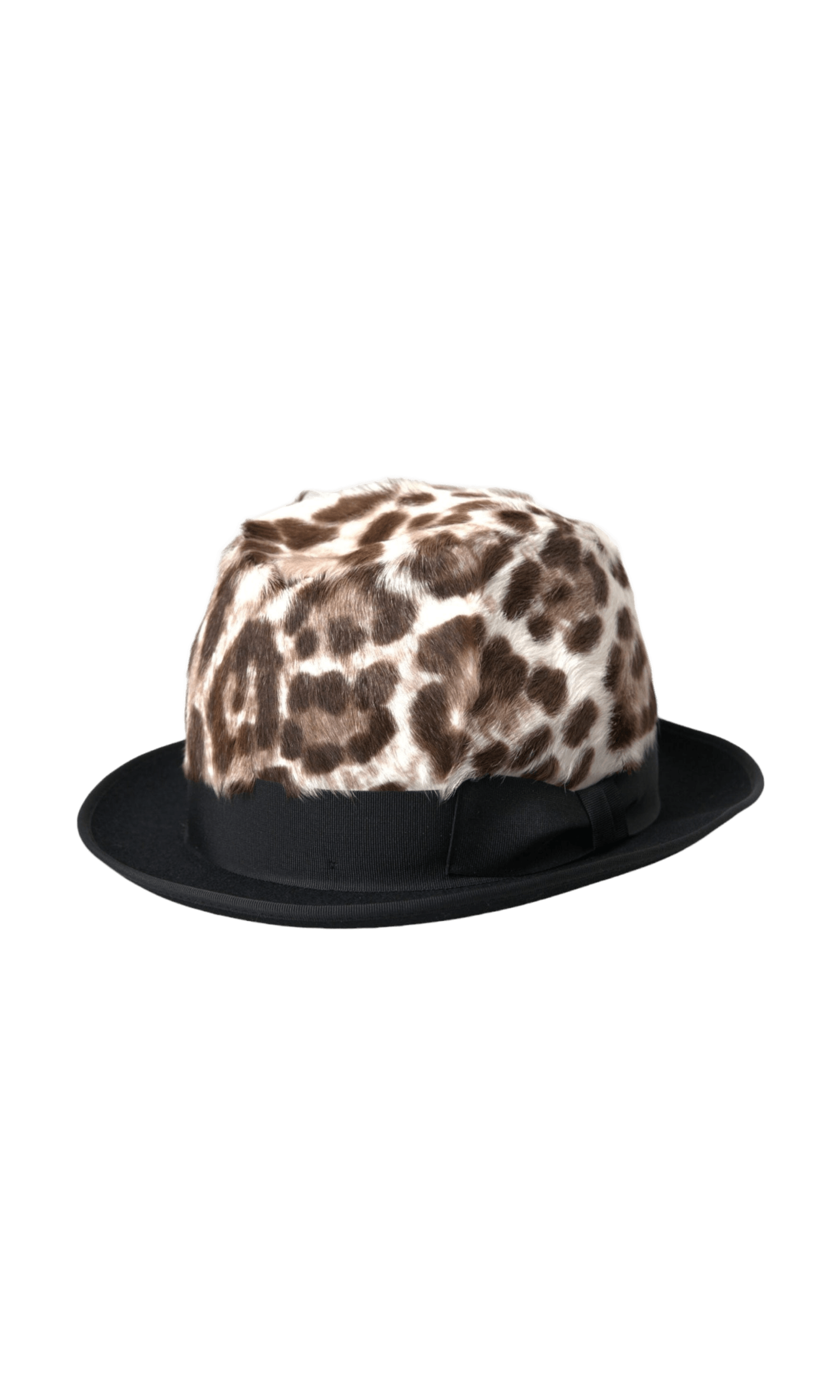 Dolce & Gabbana Leopard Women Fedora Multicolor Hat Glam Steals