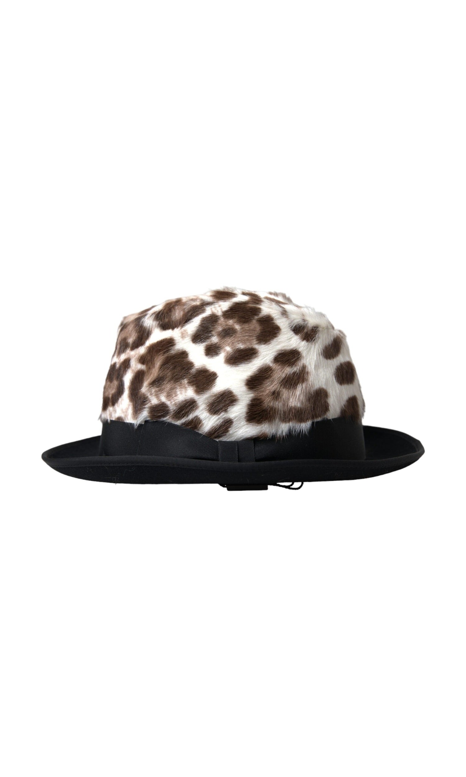 Dolce & Gabbana Leopard Women Fedora Multicolor Hat Glam Steals
