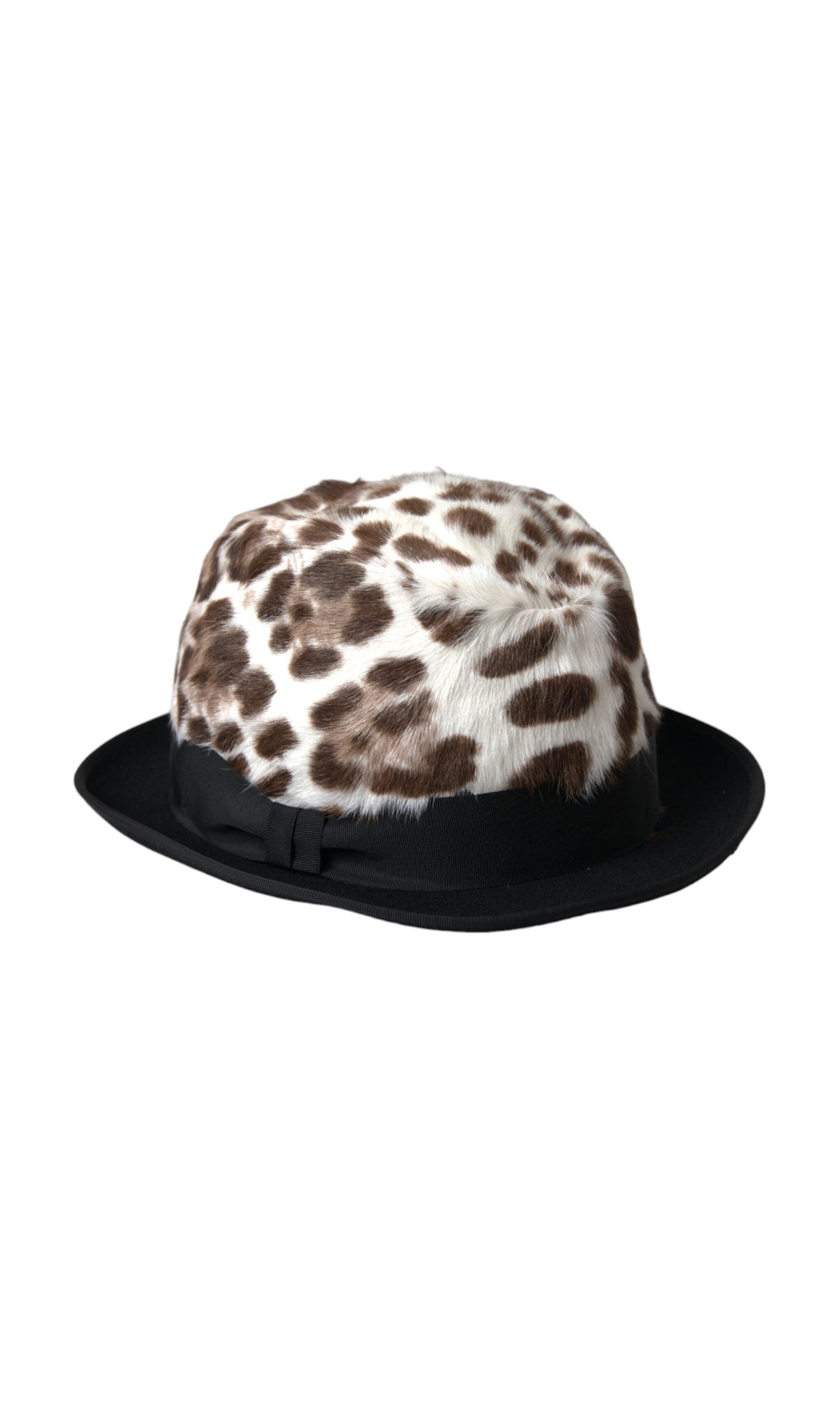 Dolce & Gabbana Leopard Women Fedora Multicolor Hat Glam Steals