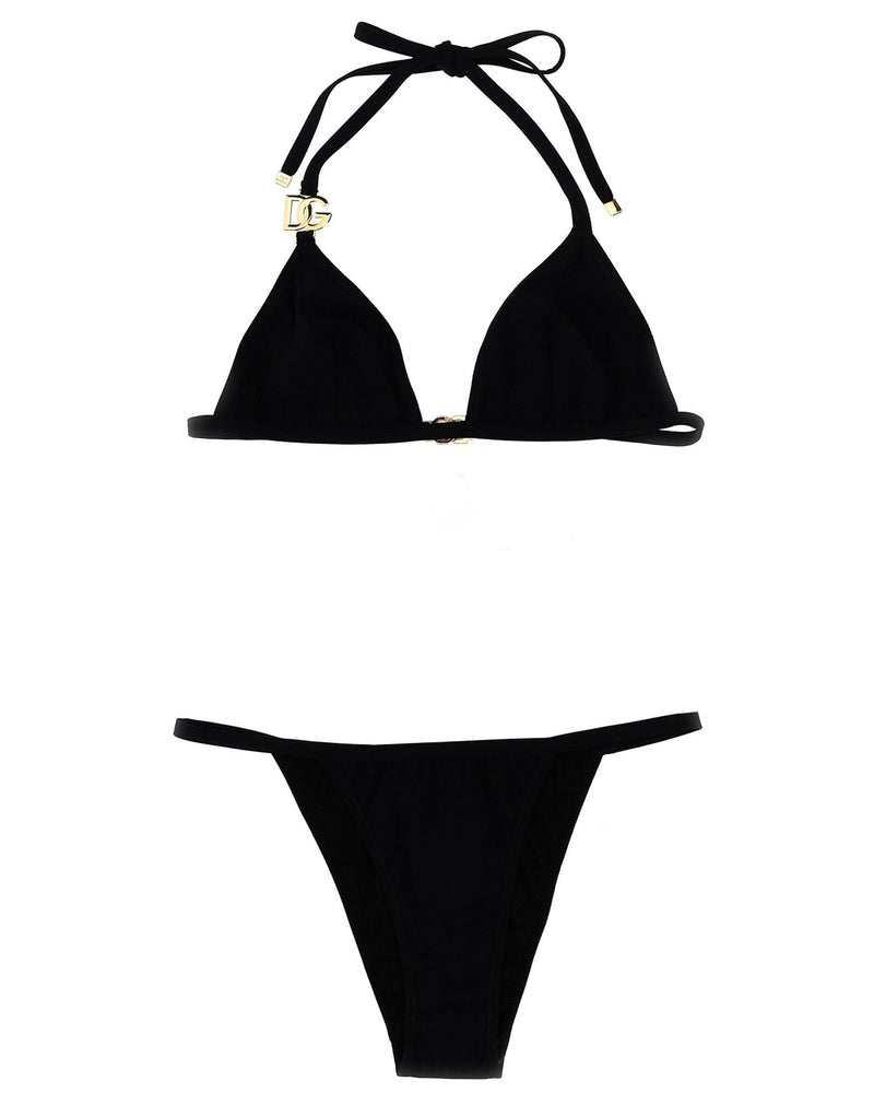 Dolce & Gabbana Logo Bikini Set Glam Steals