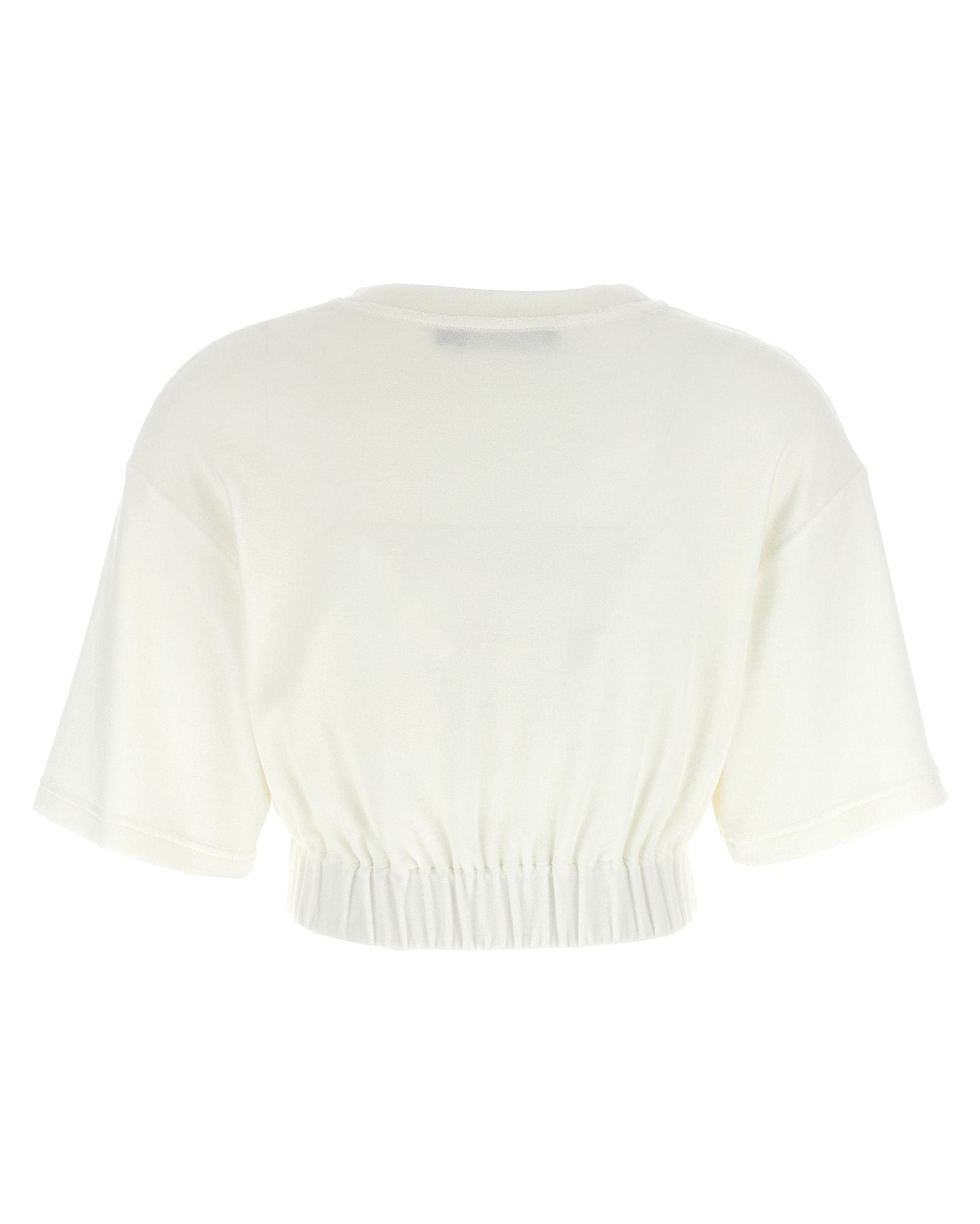 Dolce & Gabbana Logo Chenille Top Glam Steals