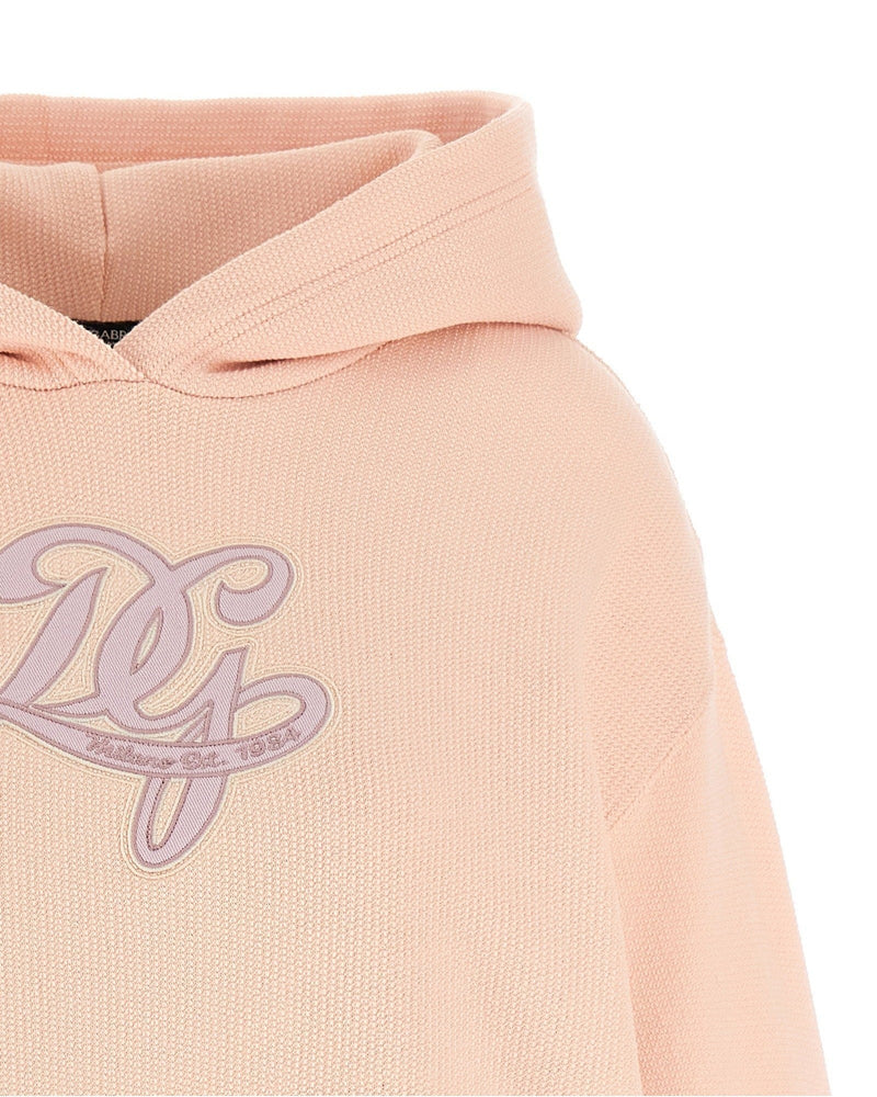 Dolce & Gabbana Logo Embroidery Hoodie Glam Steals