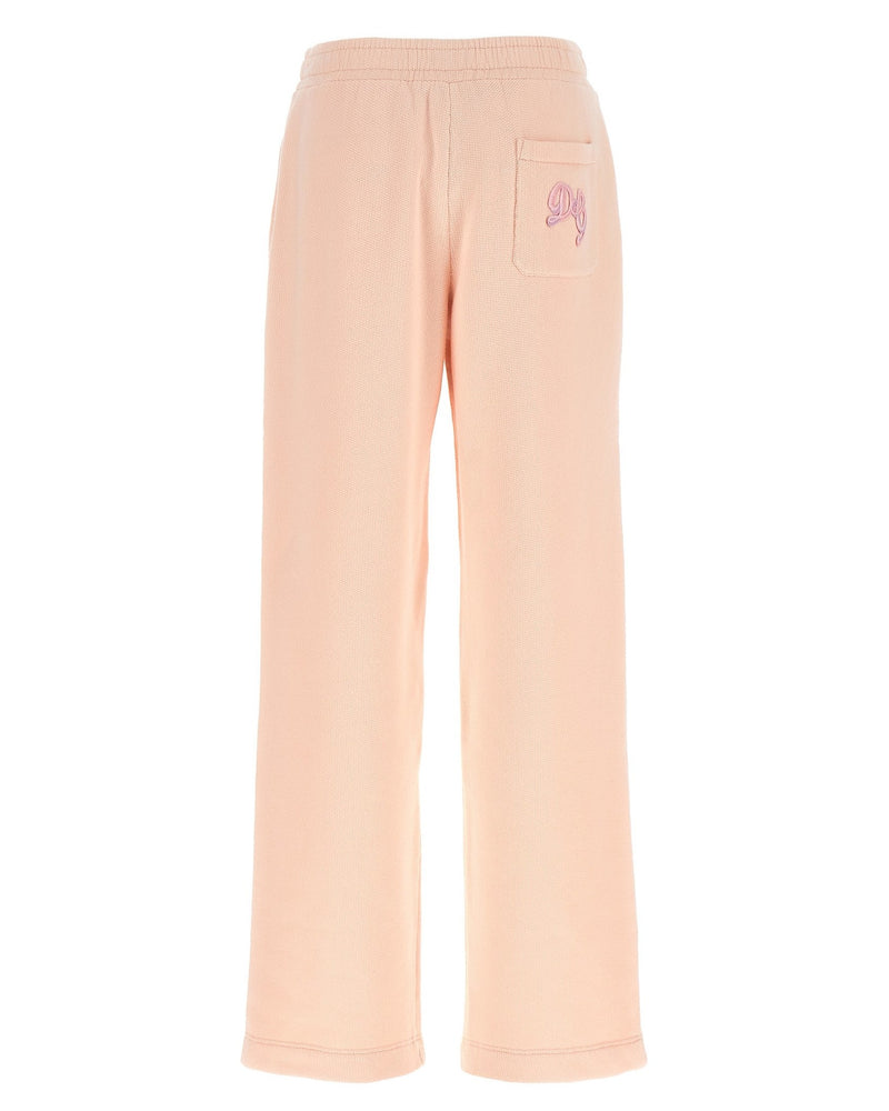 Dolce & Gabbana Logo Embroidery Joggers Glam Steals