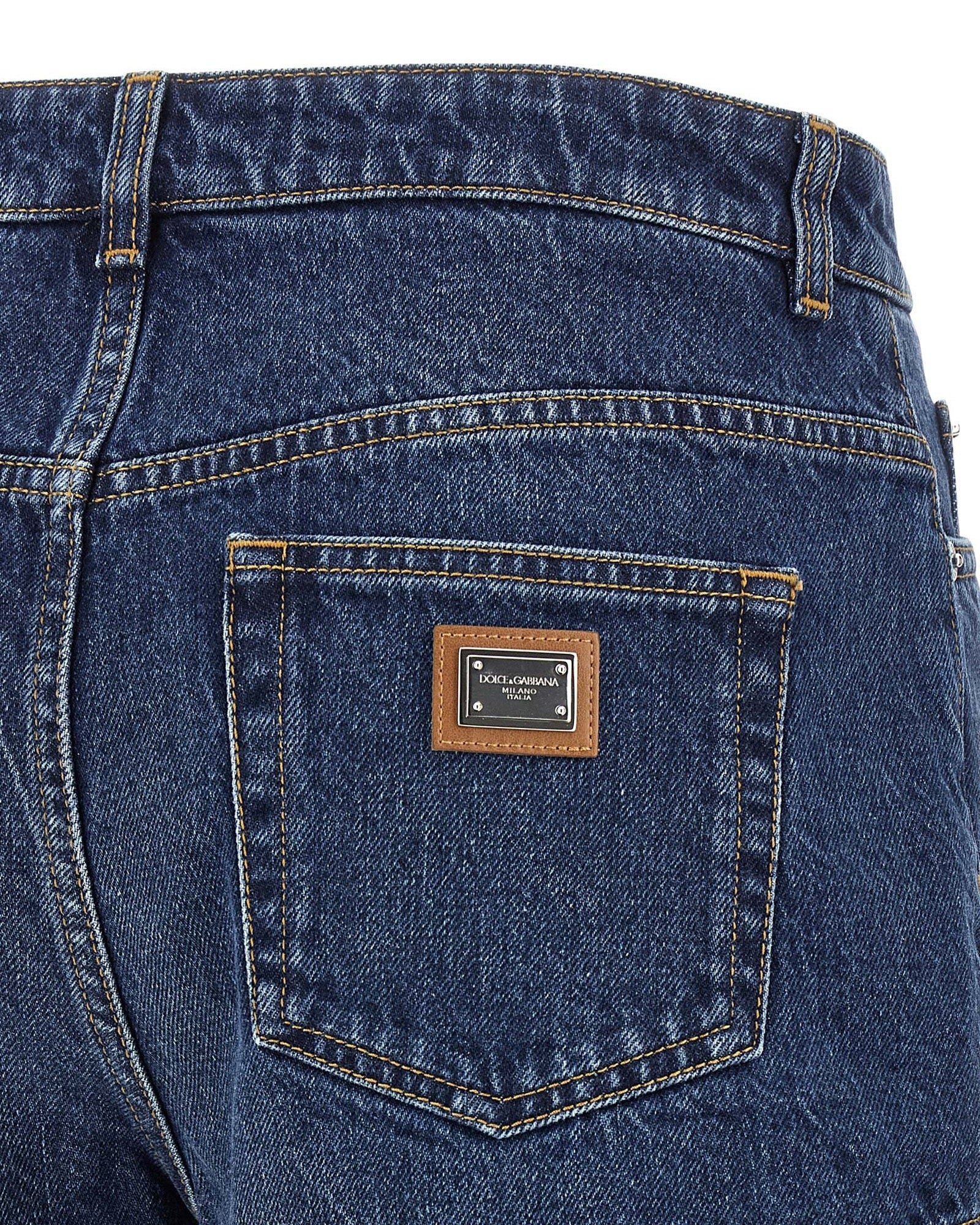 Dolce & Gabbana Logo Plate Shorts Glam Steals