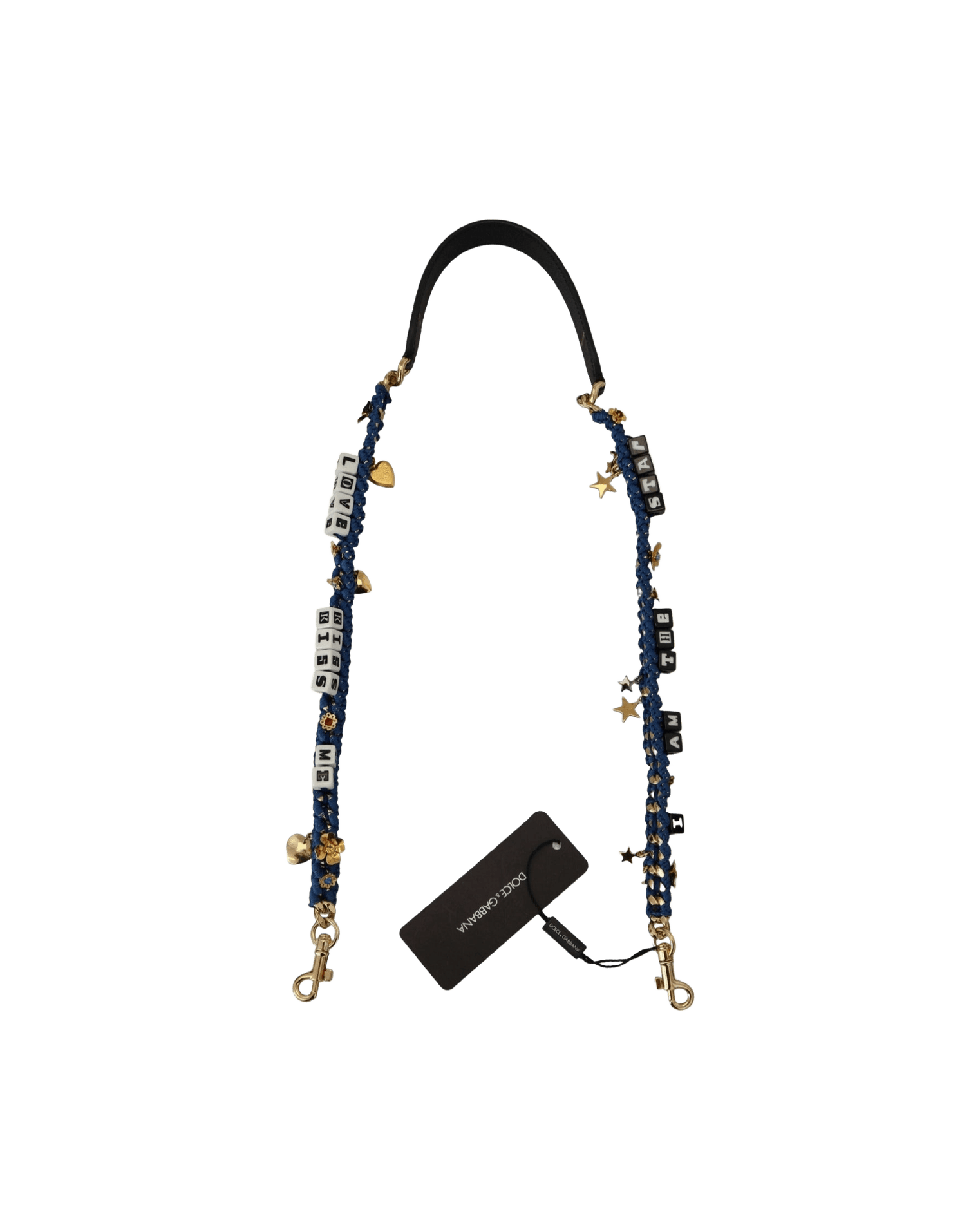 Dolce & Gabbana Lux Leather Shoulder Multicolor Strap Glam Steals