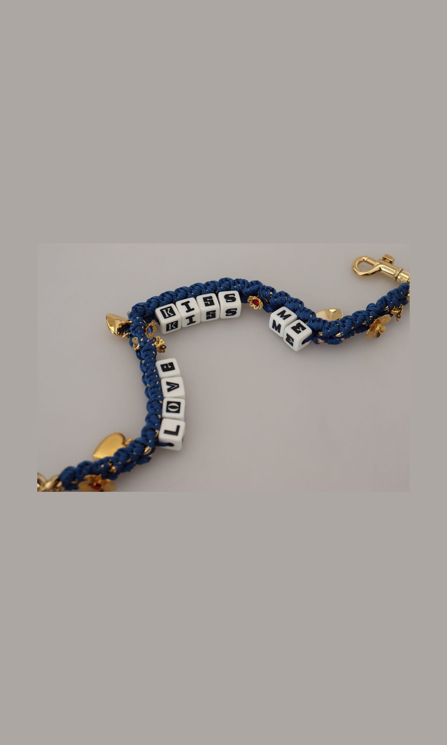Dolce & Gabbana Lux Leather Shoulder Multicolor Strap Glam Steals