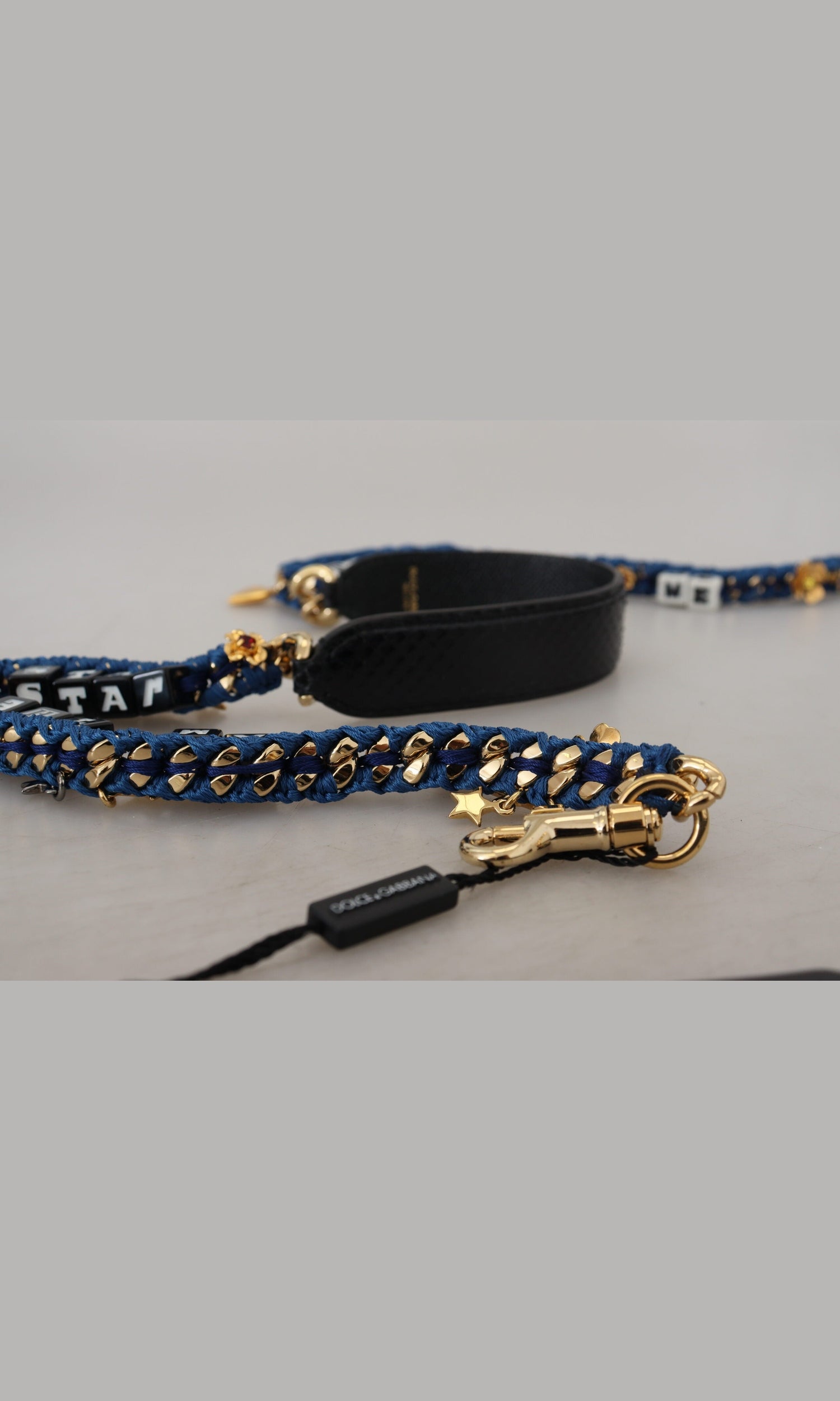 Dolce & Gabbana Lux Leather Shoulder Multicolor Strap Glam Steals