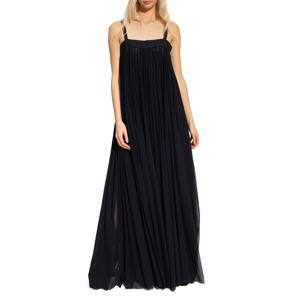 Dolce & Gabbana Maxi Pleated Dress Glam Steals