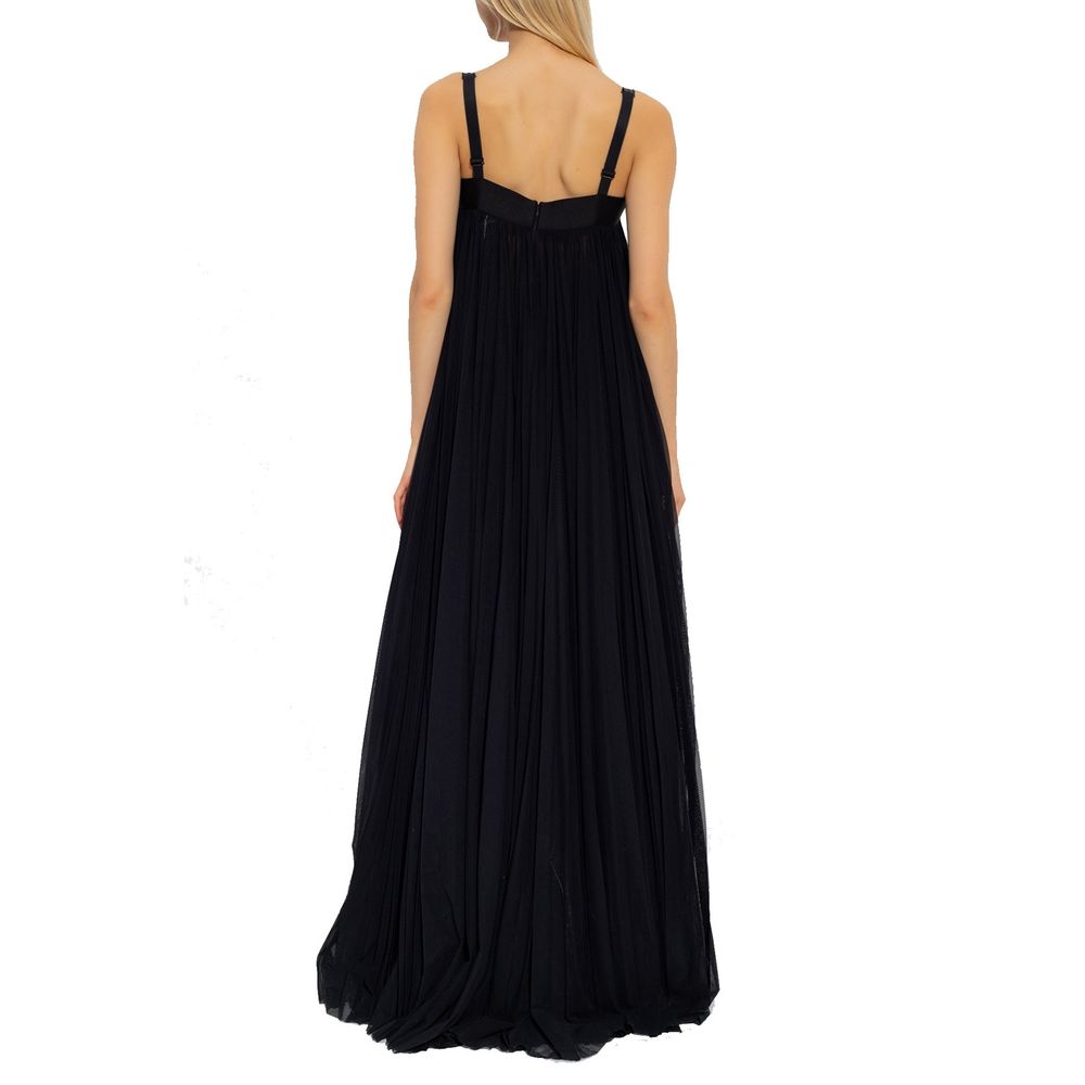 Dolce & Gabbana Maxi Pleated Dress Glam Steals