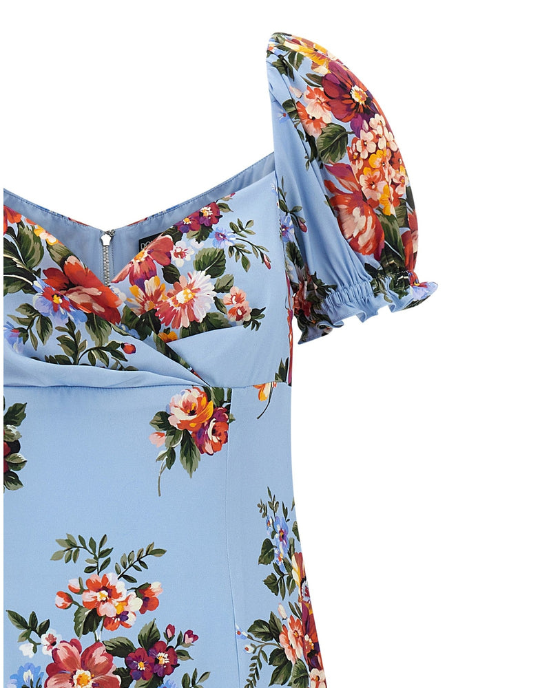 Dolce & Gabbana Mazzo Di Fiori Print Dress Glam Steals
