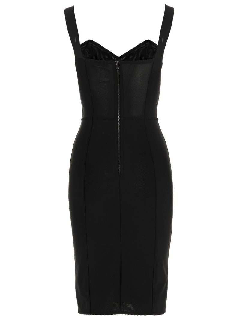 Dolce & Gabbana Midi Corsetry Dress Glam Steals