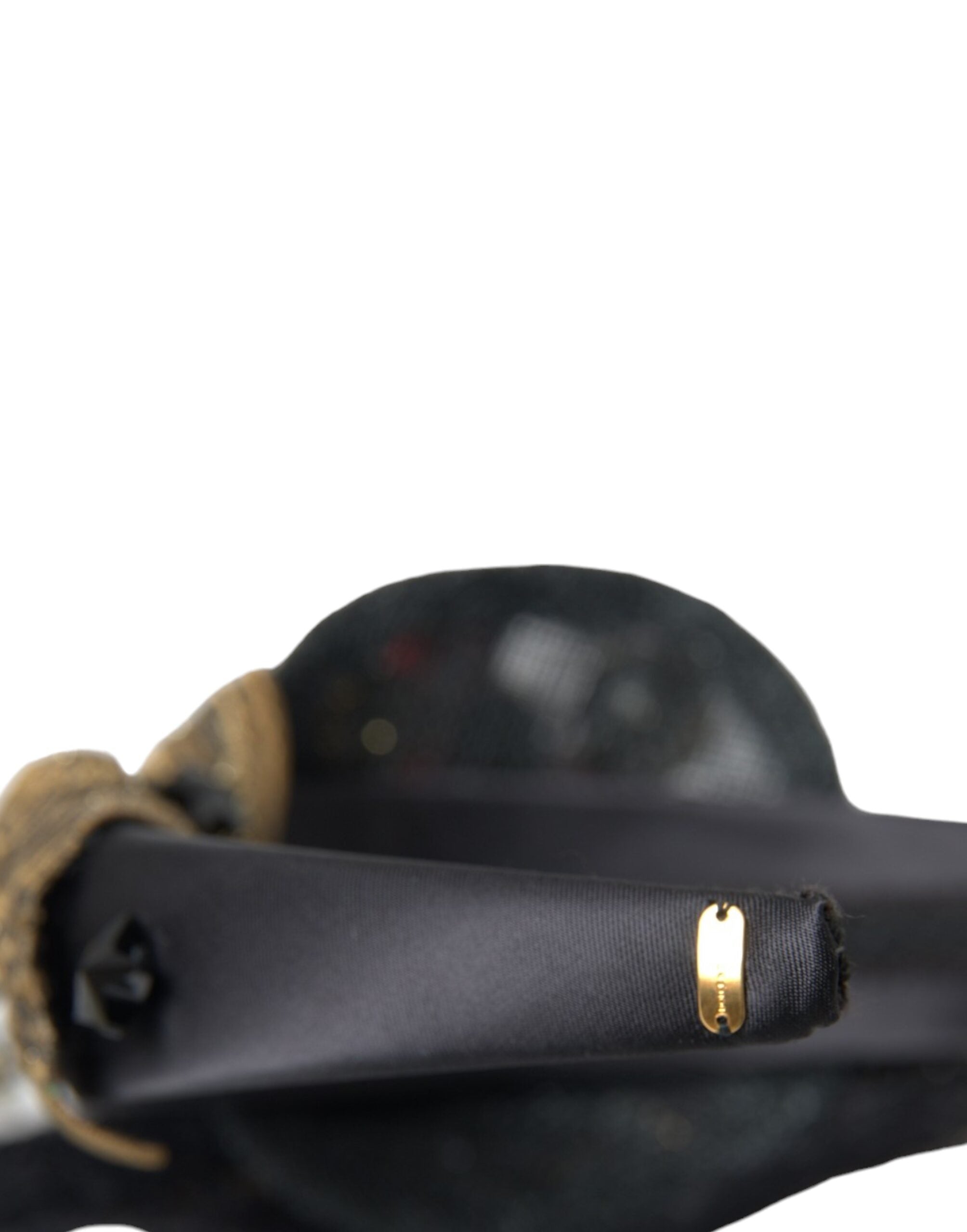 Dolce & Gabbana Missile Rocket Crystal Stars Headband Multicolor Diadem Glam Steals