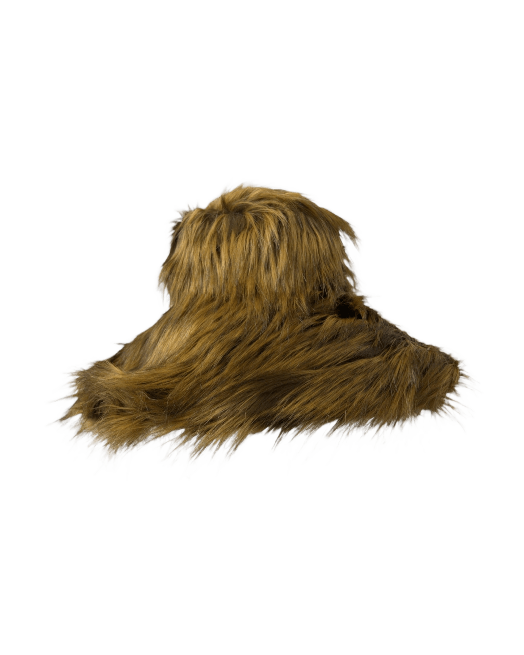 Dolce & Gabbana Modacrylic Faux Fur Bucket Brown Hat Glam Steals