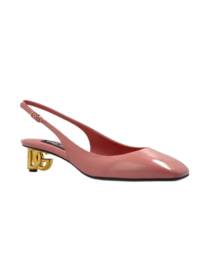 Dolce & Gabbana Multicolor Calfskin Mid Heels Glam Steals