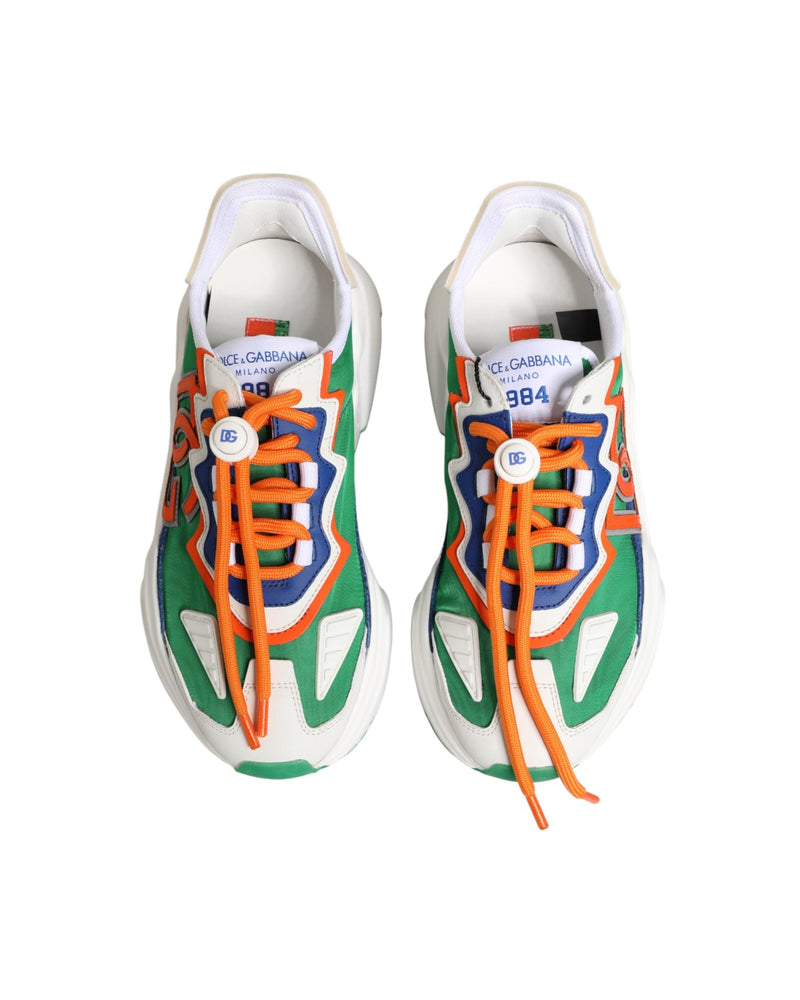 Dolce & Gabbana Multicolor Daymaster Low Top Sneakers Shoes Glam Steals
