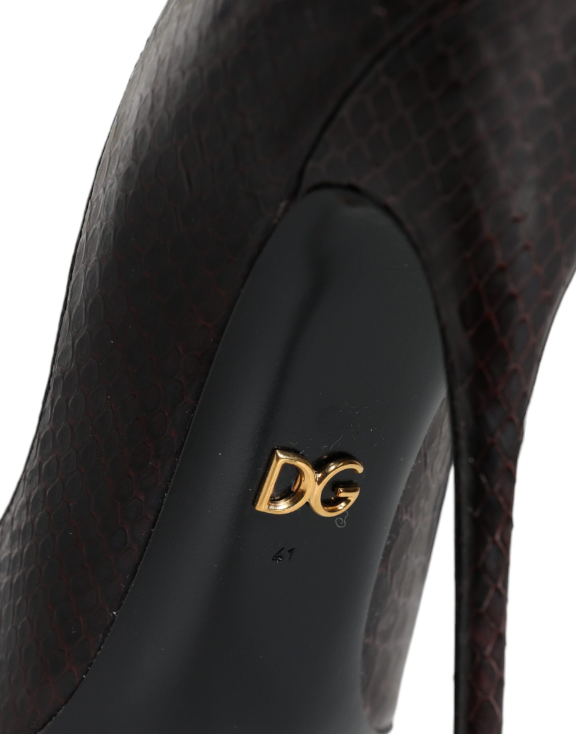 Dolce & Gabbana Multicolor Exotic Leather Heels Pumps Shoes Glam Steals
