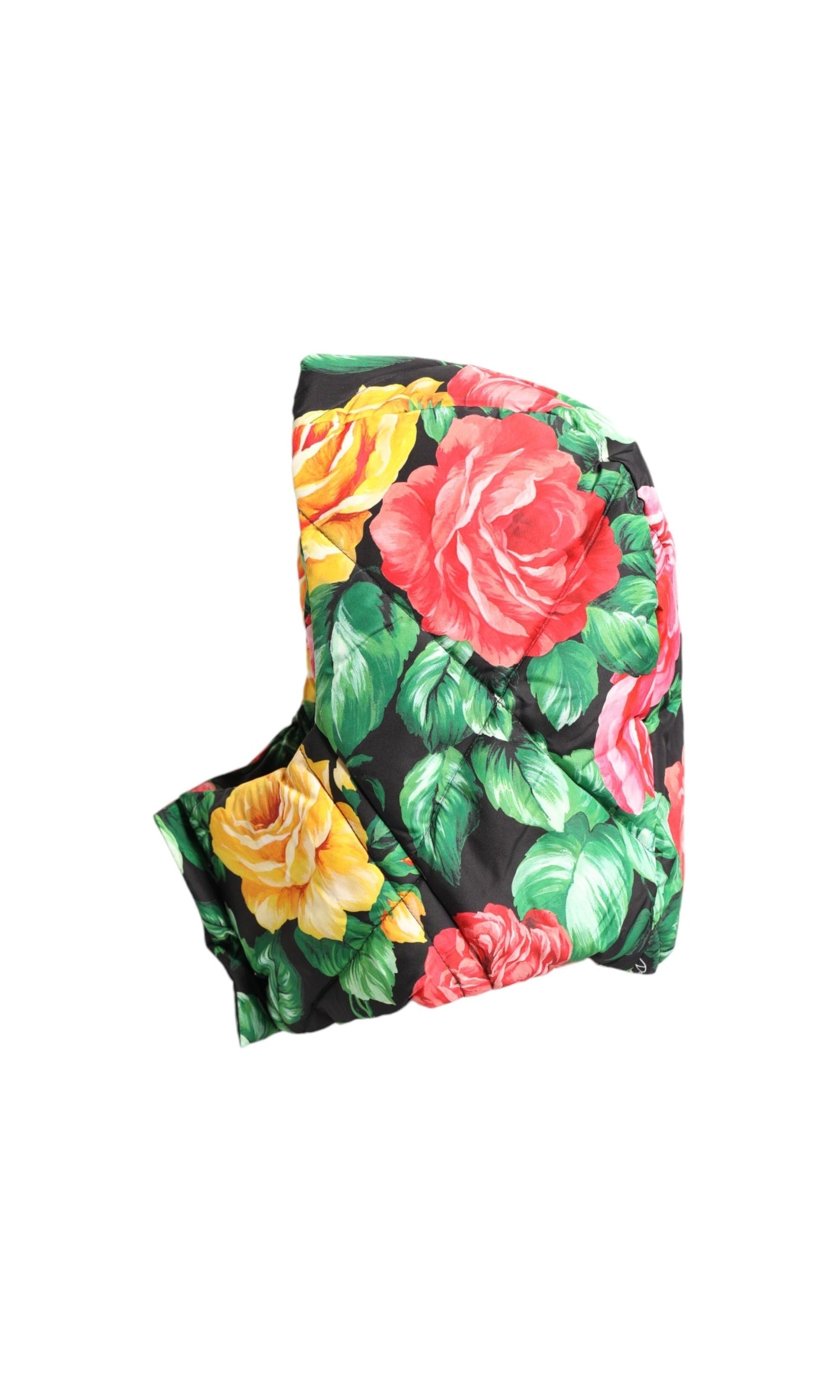 Dolce & Gabbana Multicolor Floral Print Whole Head Wrap Hat Glam Steals