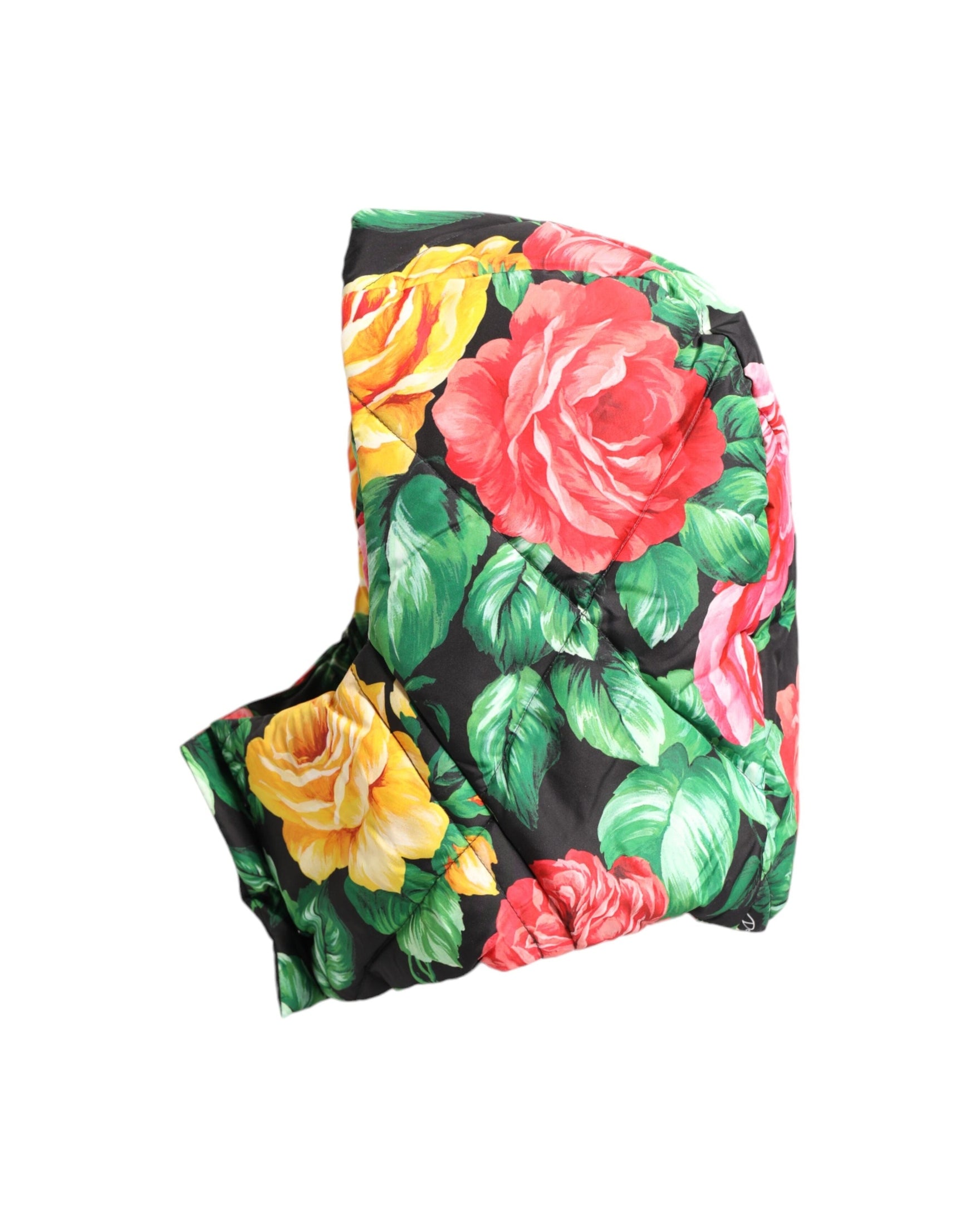Dolce & Gabbana Multicolor Floral Print Whole Head Wrap Hat Glam Steals